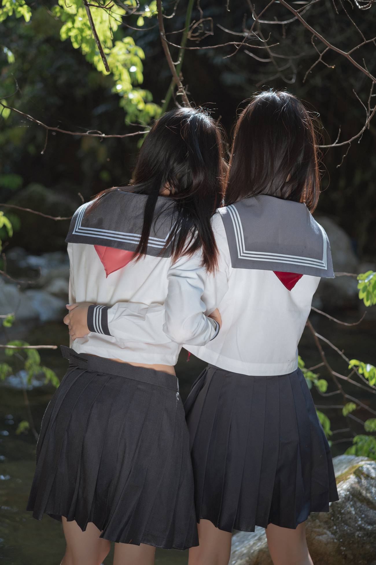 图片[46]-萌芽儿o0- 请叫我若生 小溪JK百合[60P] – 速更版-美库