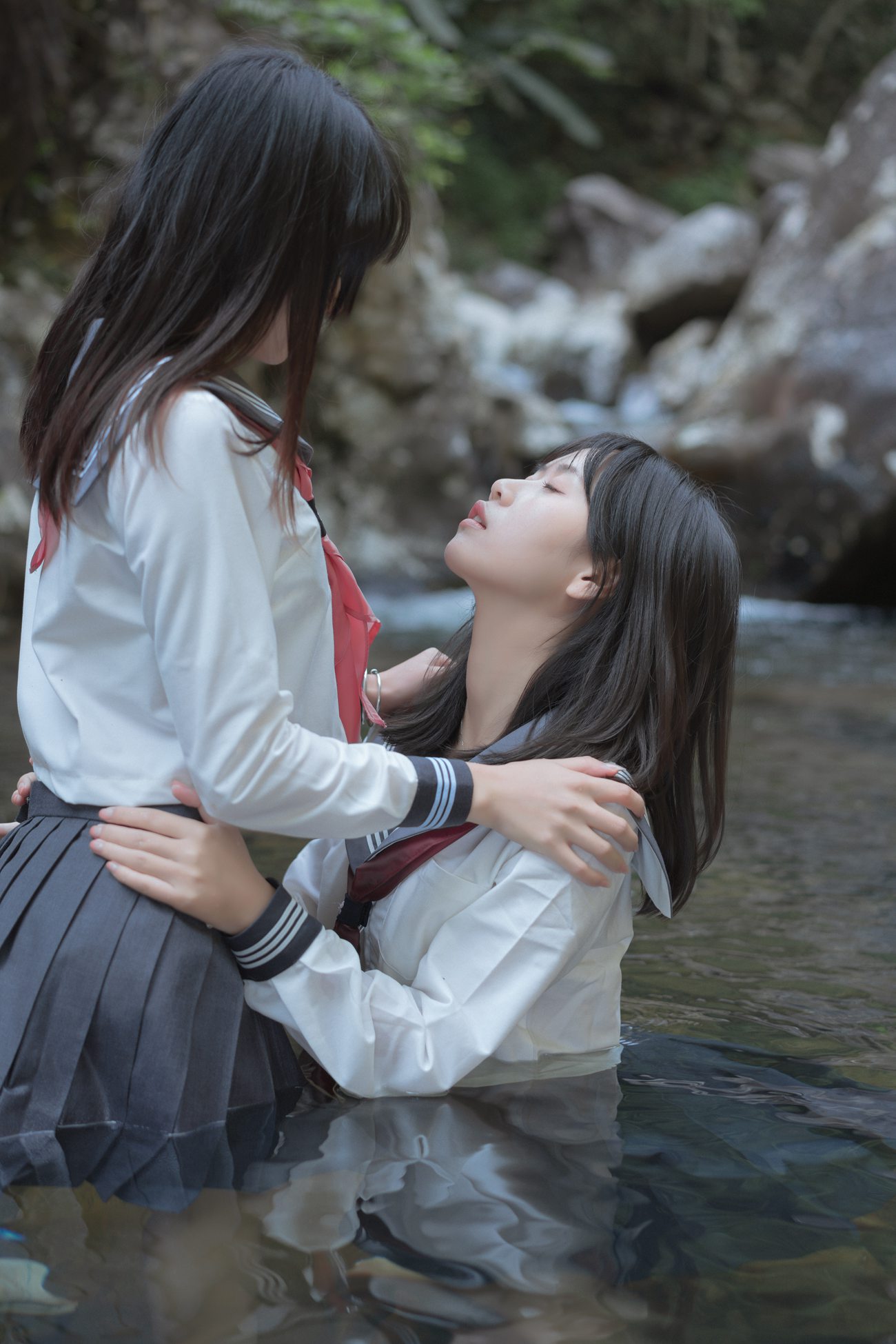 图片[47]-萌芽儿o0- 请叫我若生 小溪JK百合[60P] – 速更版-美库