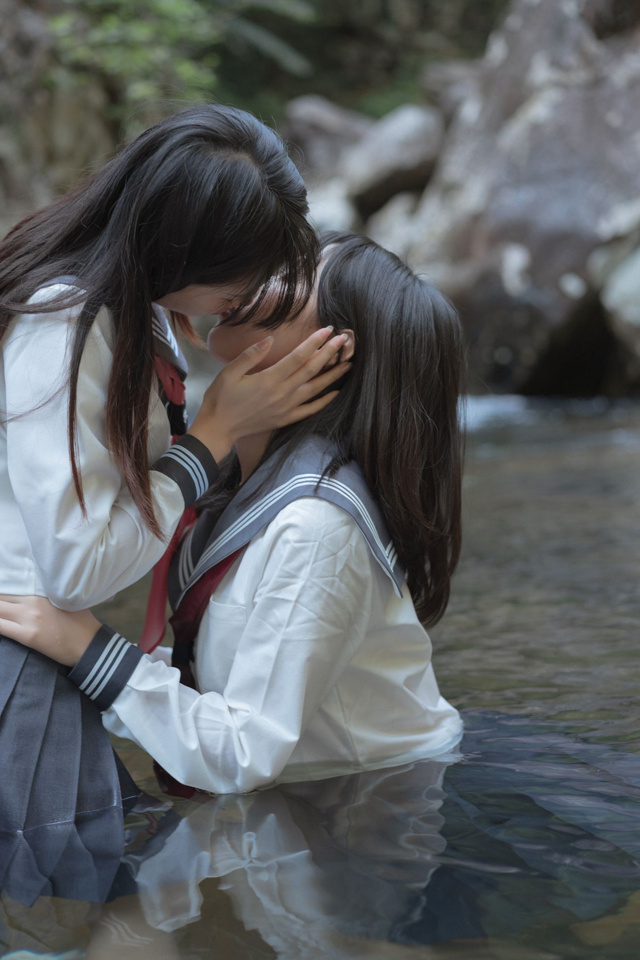 图片[50]-萌芽儿o0- 请叫我若生 小溪JK百合[60P] – 速更版-美库