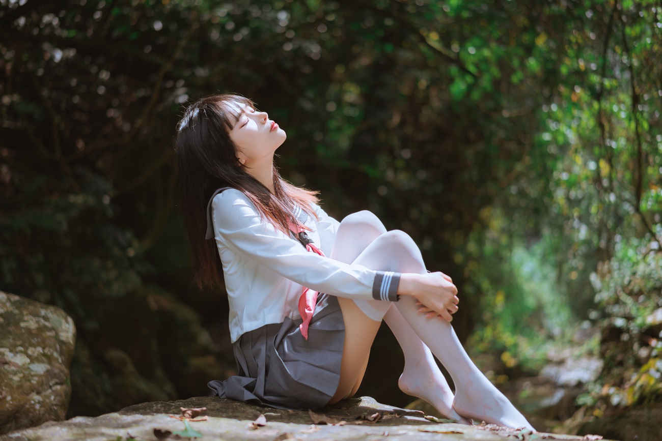 图片[52]-萌芽儿o0- 请叫我若生 小溪JK百合[60P] – 速更版-美库