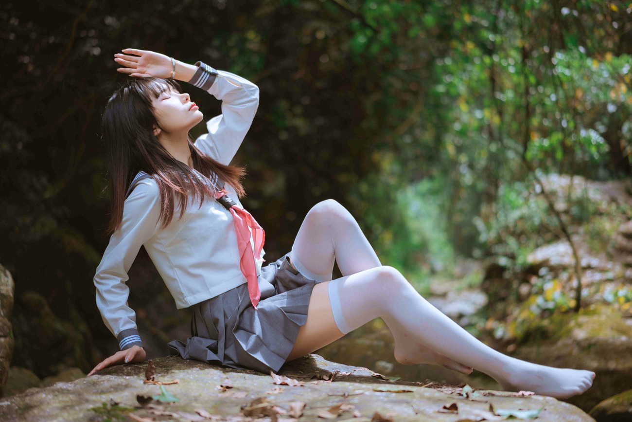 图片[53]-萌芽儿o0- 请叫我若生 小溪JK百合[60P] – 速更版-美库