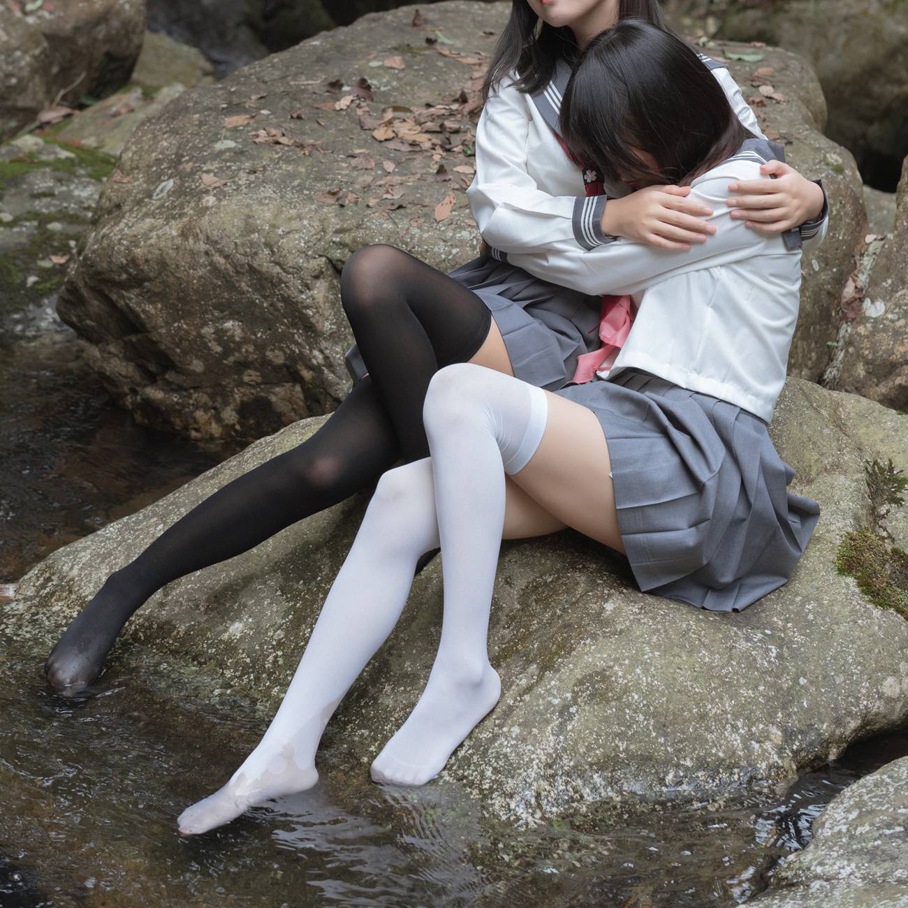 图片[57]-萌芽儿o0- 请叫我若生 小溪JK百合[60P] – 速更版-美库