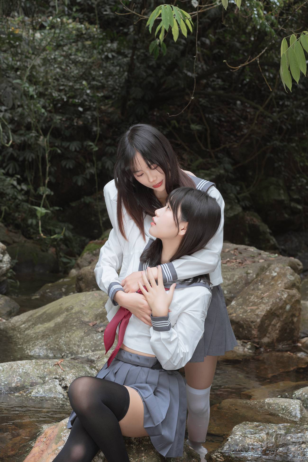 图片[61]-萌芽儿o0- 请叫我若生 小溪JK百合[60P] – 速更版-美库