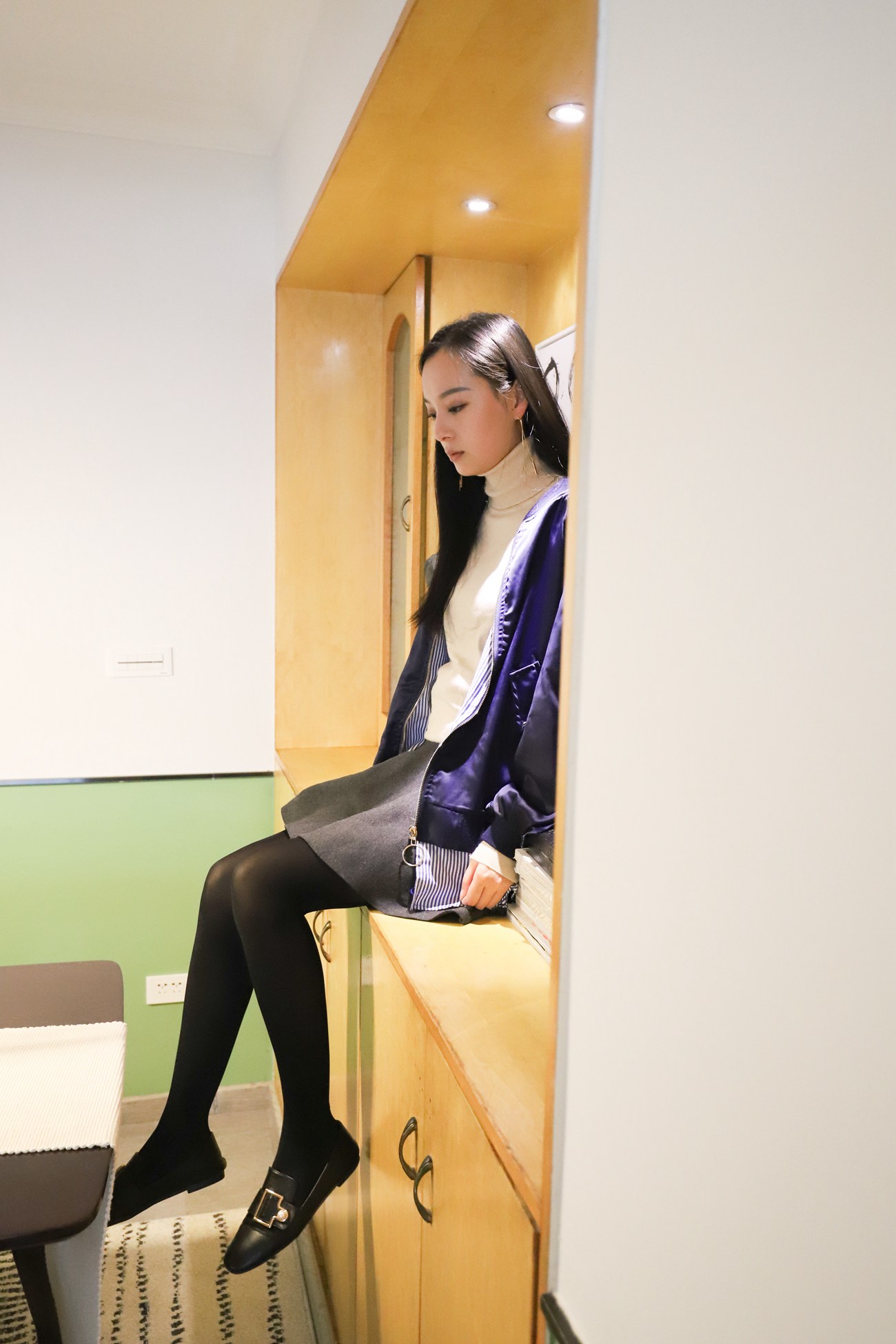 图片[25]-大西瓜爱牙膏-2018 12月活动 模特1（一） (1)黑厚 [170P] – 速更版-美库