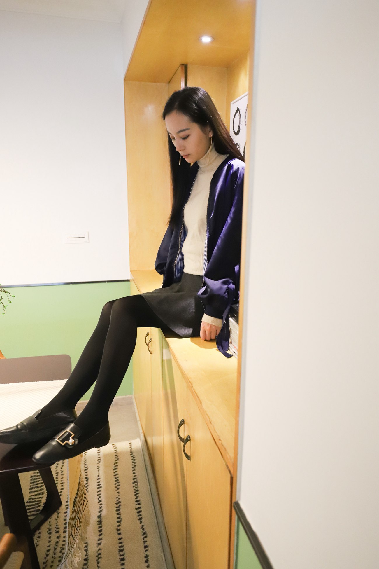 图片[32]-大西瓜爱牙膏-2018 12月活动 模特1（一） (1)黑厚 [170P] – 速更版-美库