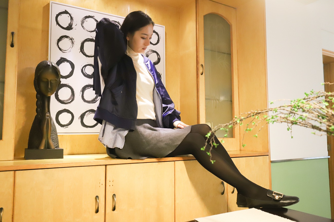 图片[34]-大西瓜爱牙膏-2018 12月活动 模特1（一） (1)黑厚 [170P] – 速更版-美库