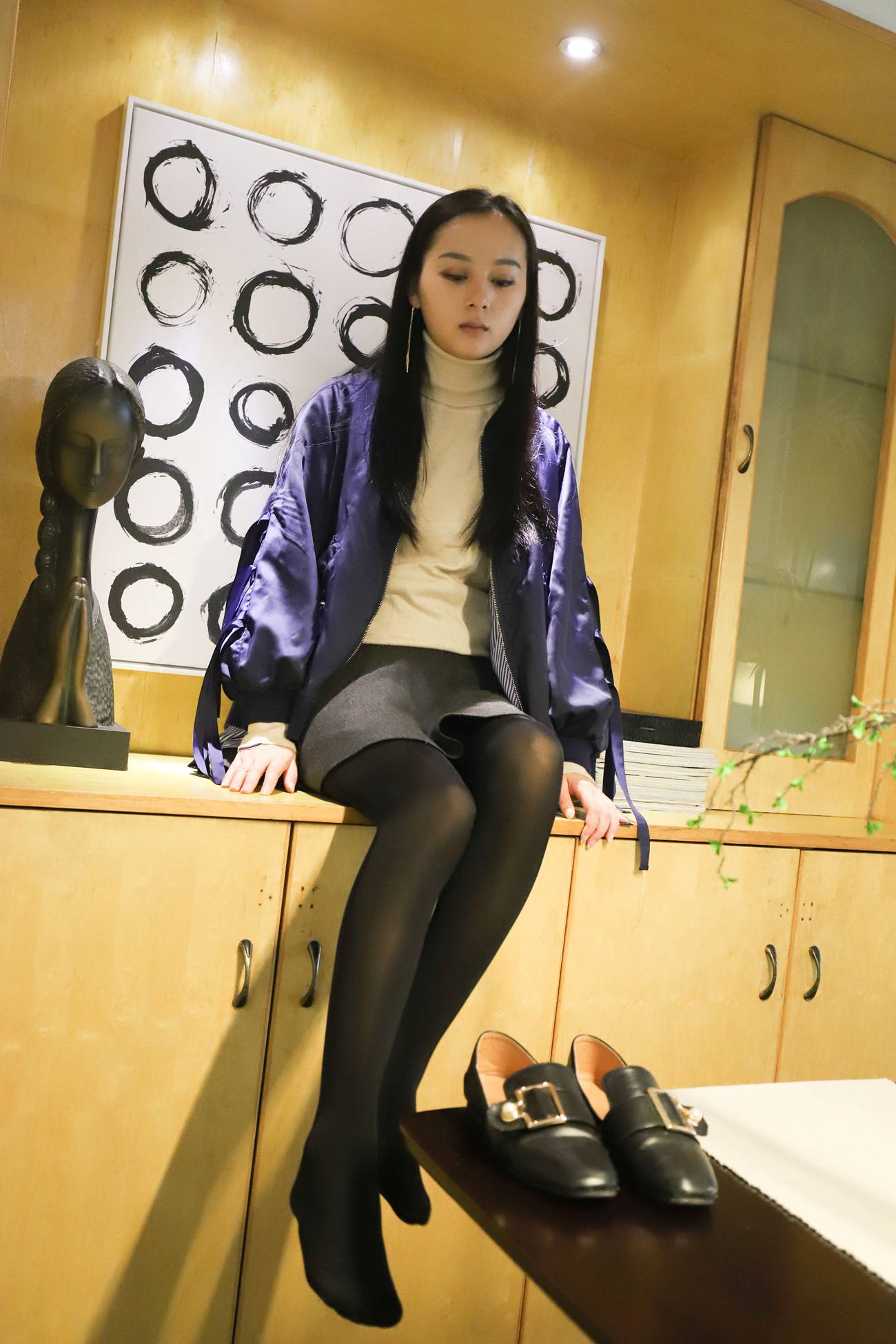 图片[49]-大西瓜爱牙膏-2018 12月活动 模特1（一） (1)黑厚 [170P] – 速更版-美库