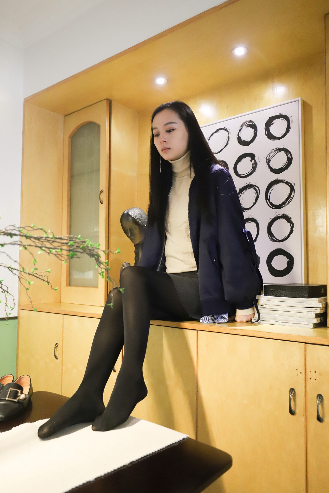 图片[60]-大西瓜爱牙膏-2018 12月活动 模特1（一） (1)黑厚 [170P] – 速更版-美库