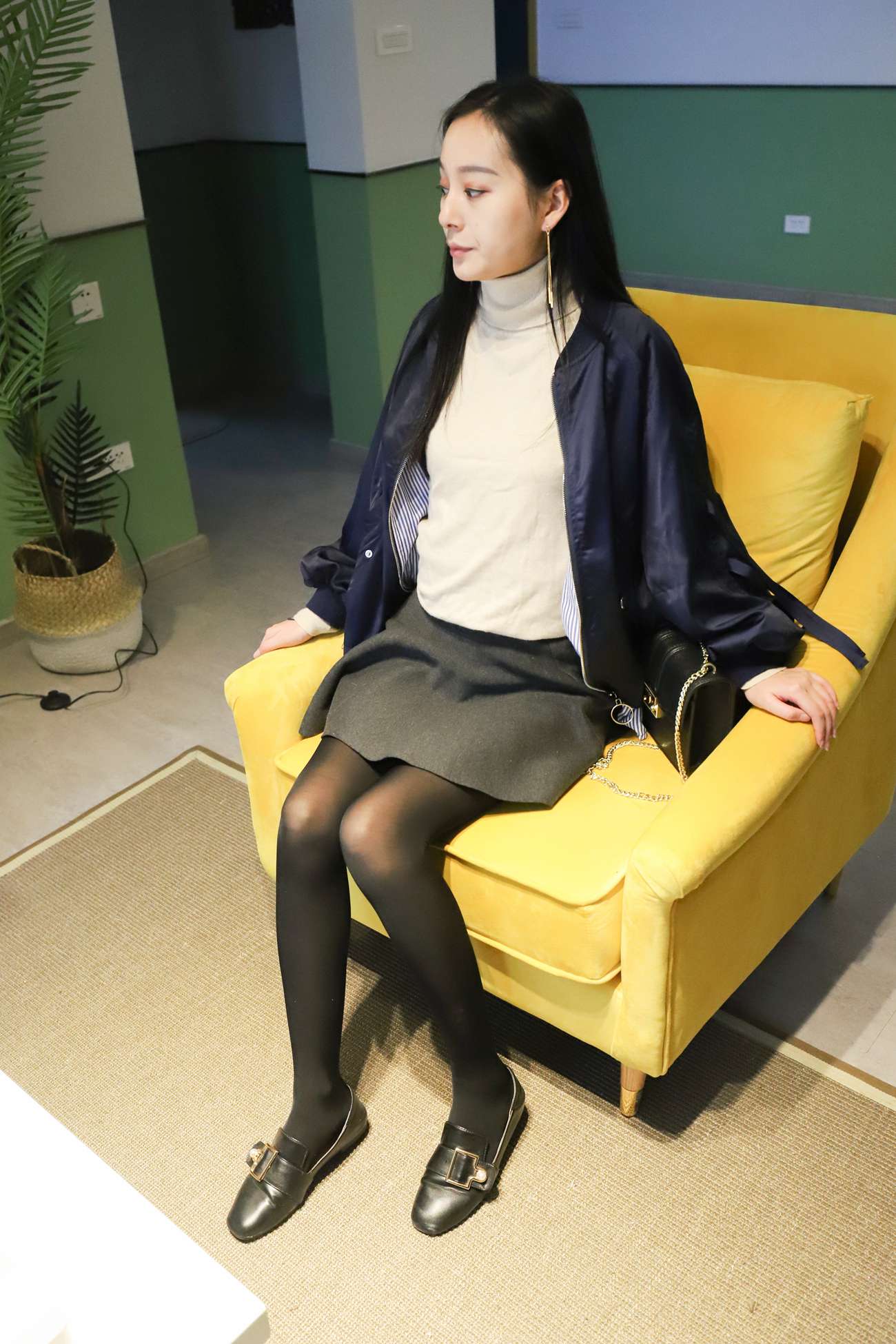 图片[29]-大西瓜爱牙膏-2018 12月活动 模特1（一） (2)黑厚 [212P] – 速更版-美库