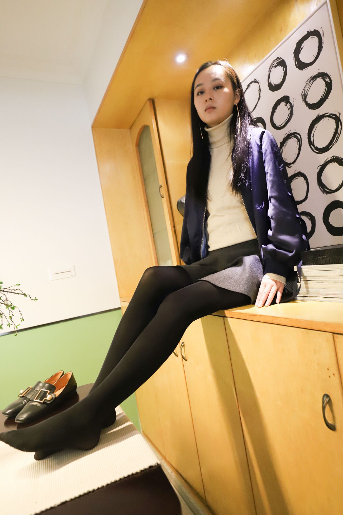 图片[80]-大西瓜爱牙膏-2018 12月活动 模特1（一） (1)黑厚 [170P] – 速更版-美库