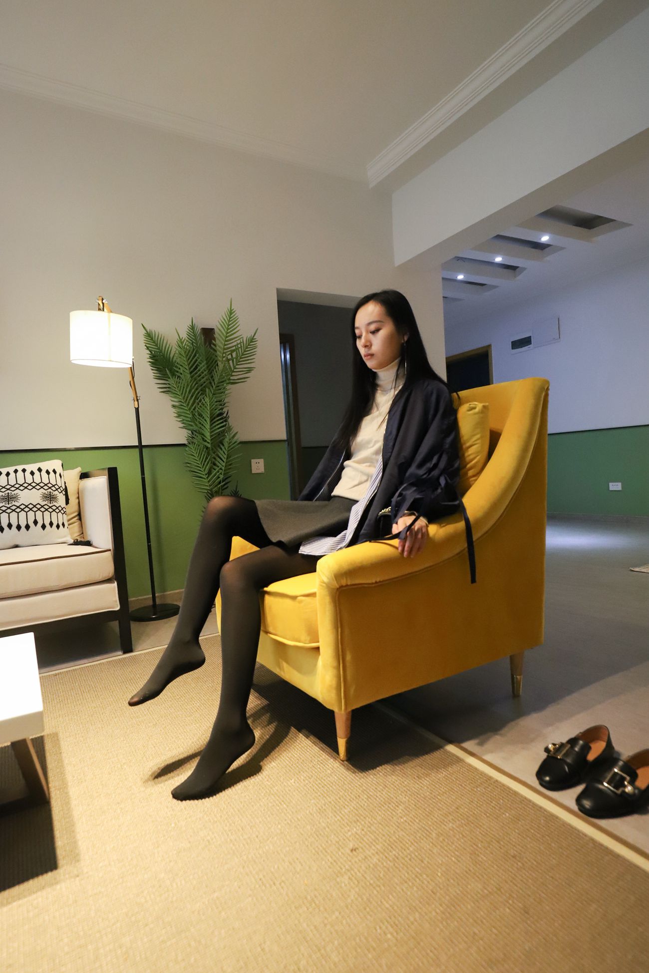 图片[47]-大西瓜爱牙膏-2018 12月活动 模特1（一） (2)黑厚 [212P] – 速更版-美库