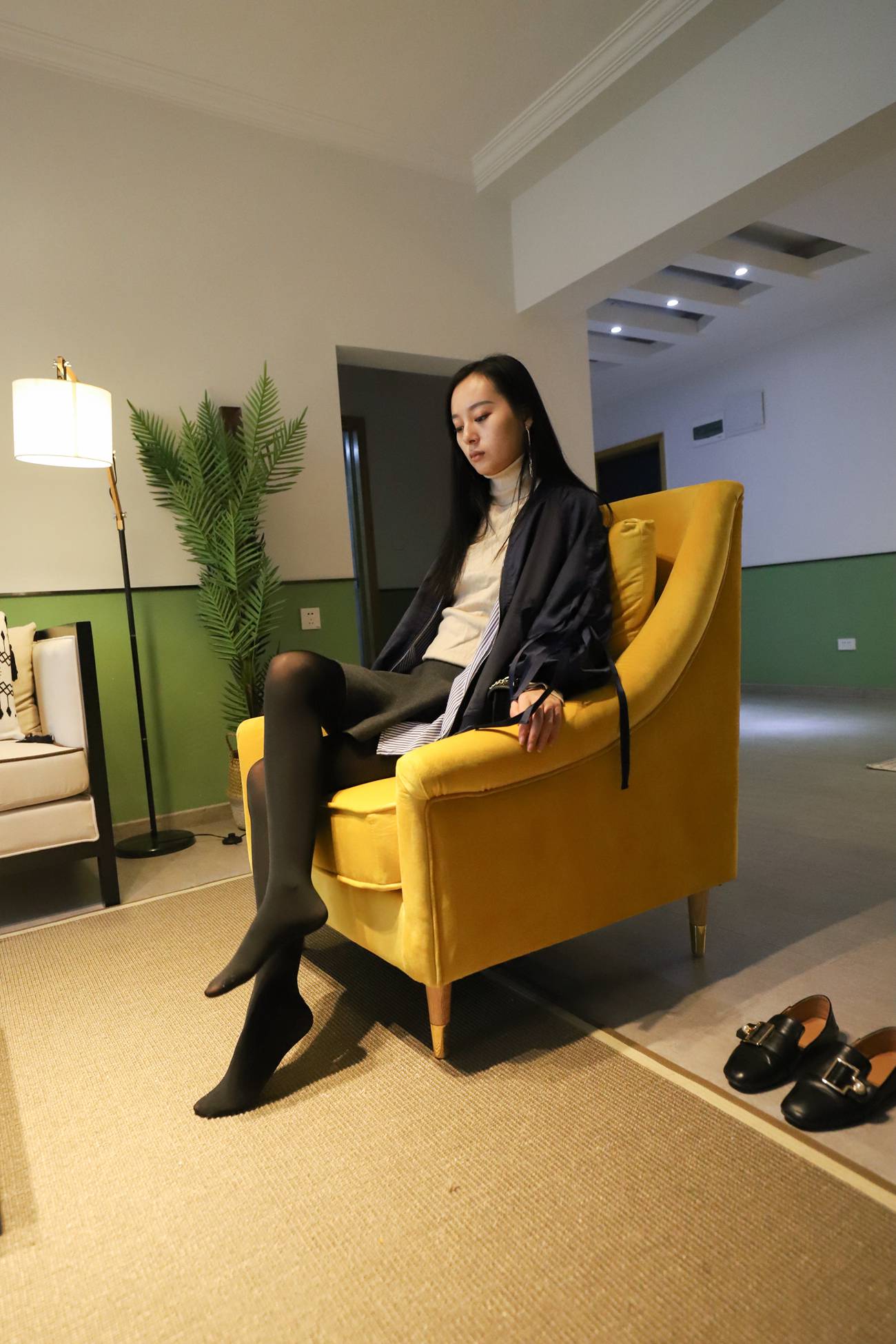 图片[48]-大西瓜爱牙膏-2018 12月活动 模特1（一） (2)黑厚 [212P] – 速更版-美库