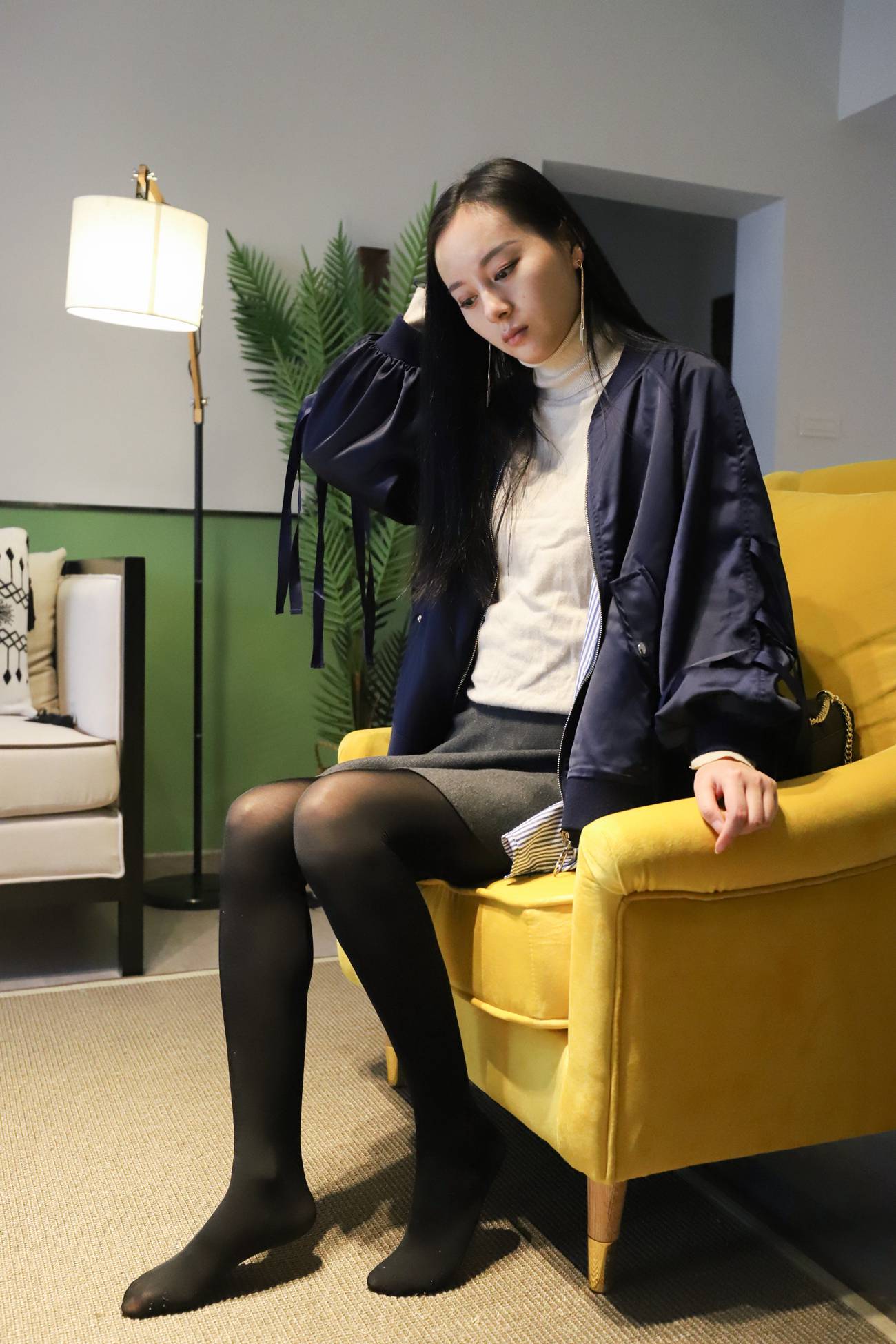 图片[65]-大西瓜爱牙膏-2018 12月活动 模特1（一） (2)黑厚 [212P] – 速更版-美库