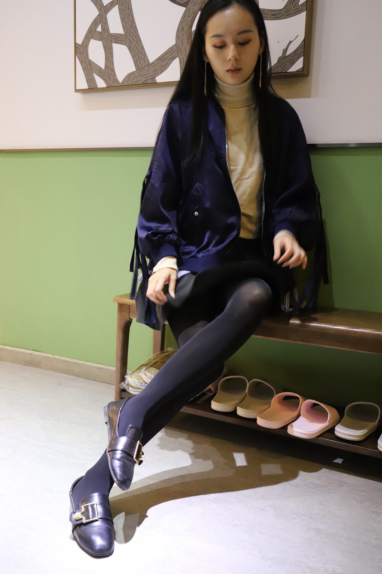 图片[168]-大西瓜爱牙膏-2018 12月活动 模特1（一） (1)黑厚 [170P] – 速更版-美库