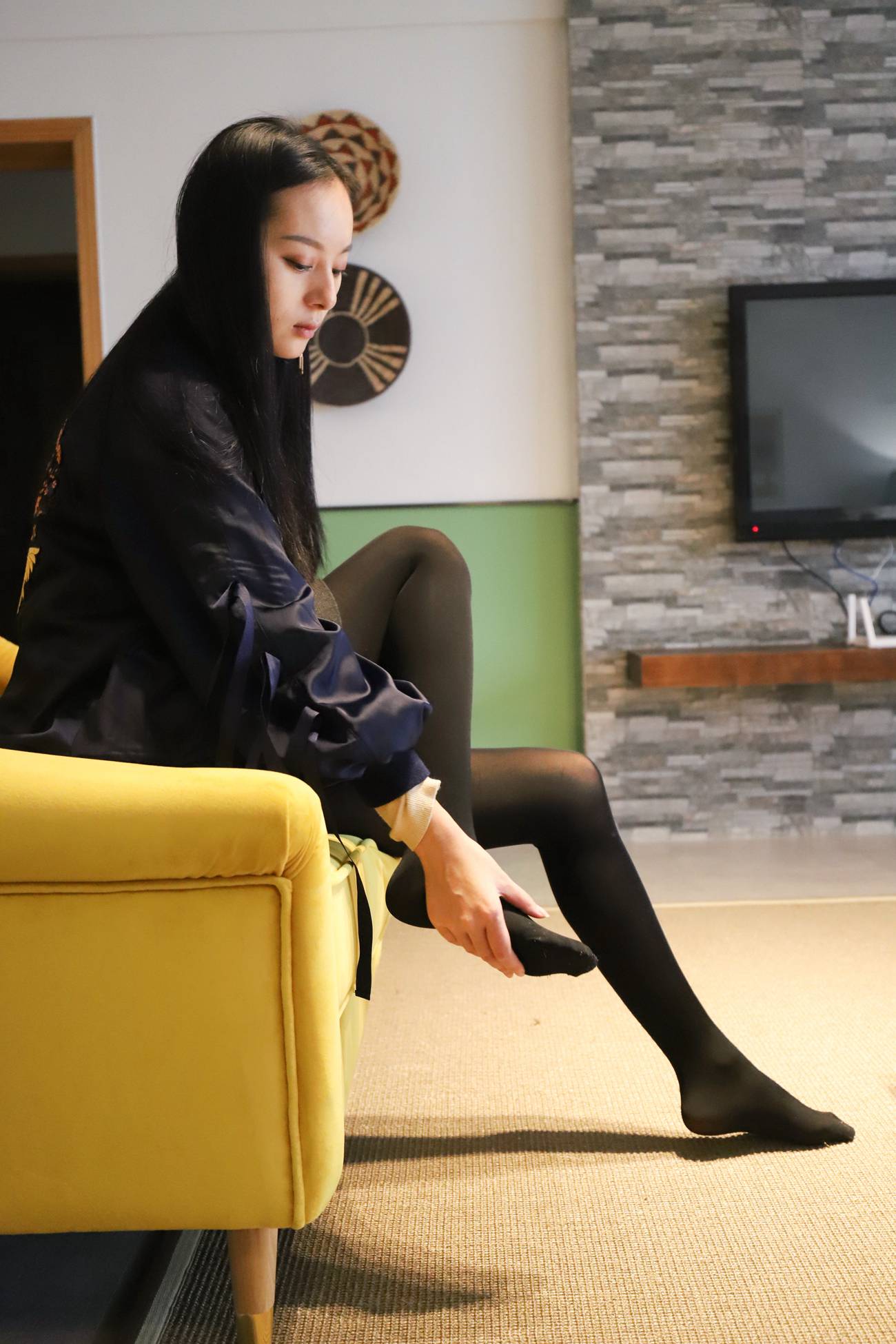 图片[106]-大西瓜爱牙膏-2018 12月活动 模特1（一） (2)黑厚 [212P] – 速更版-美库