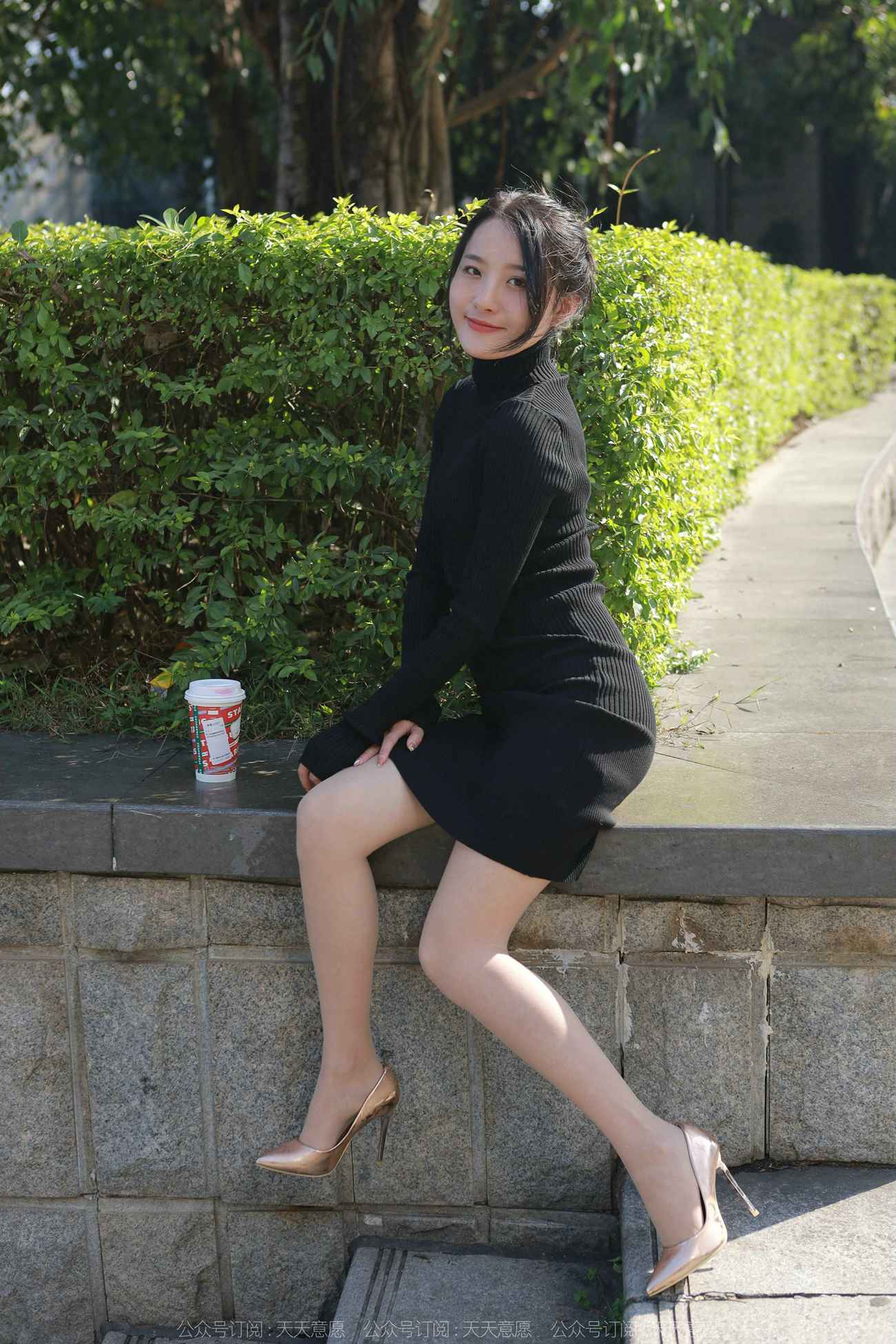 图片[27]-[IESS异思趣向]2022.03.21 丝享家1035：婉萍《黑色包臀裙》[89P] – 速更版-美库