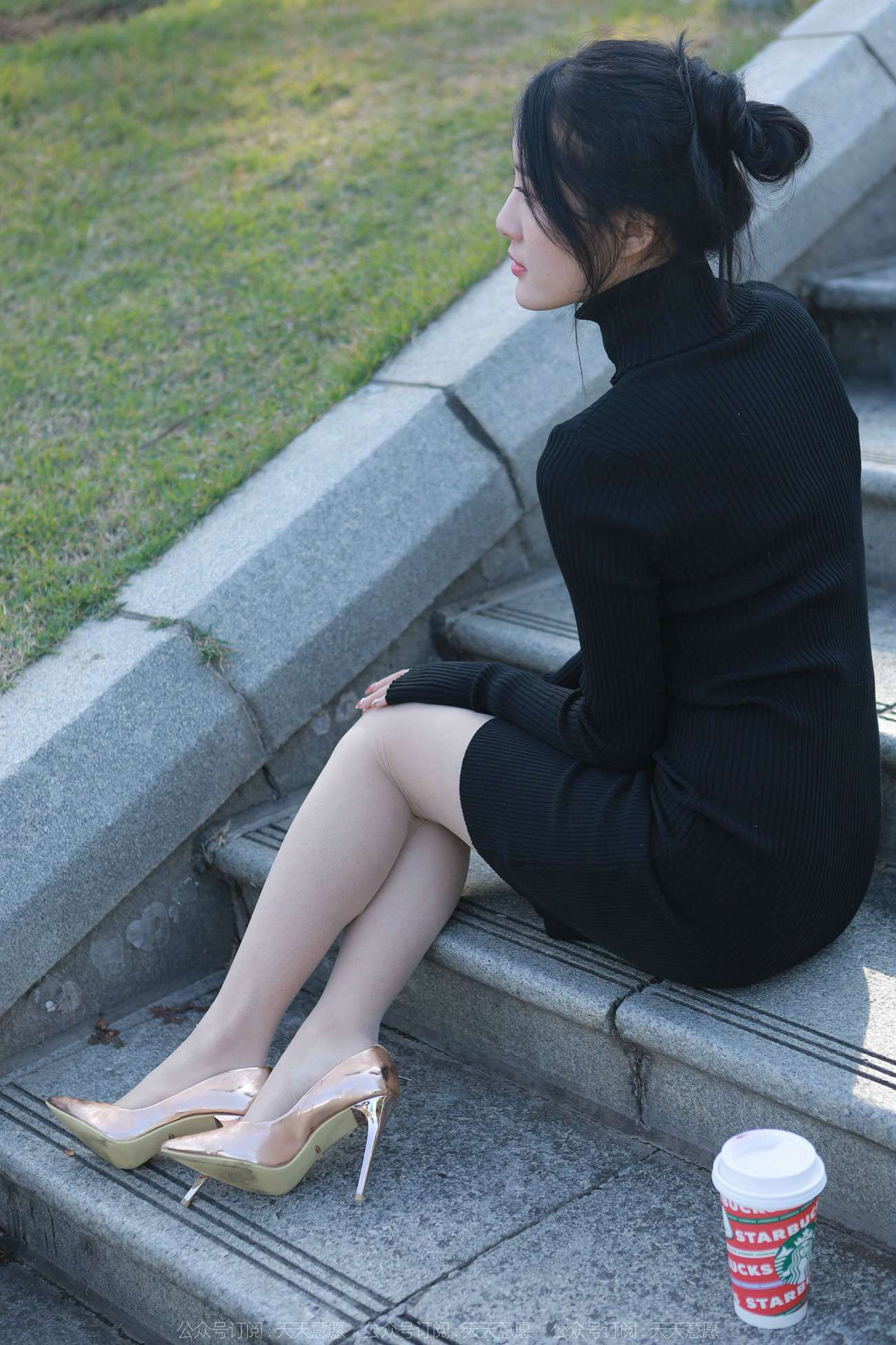 图片[76]-[IESS异思趣向]2022.03.21 丝享家1035：婉萍《黑色包臀裙》[89P] – 速更版-美库