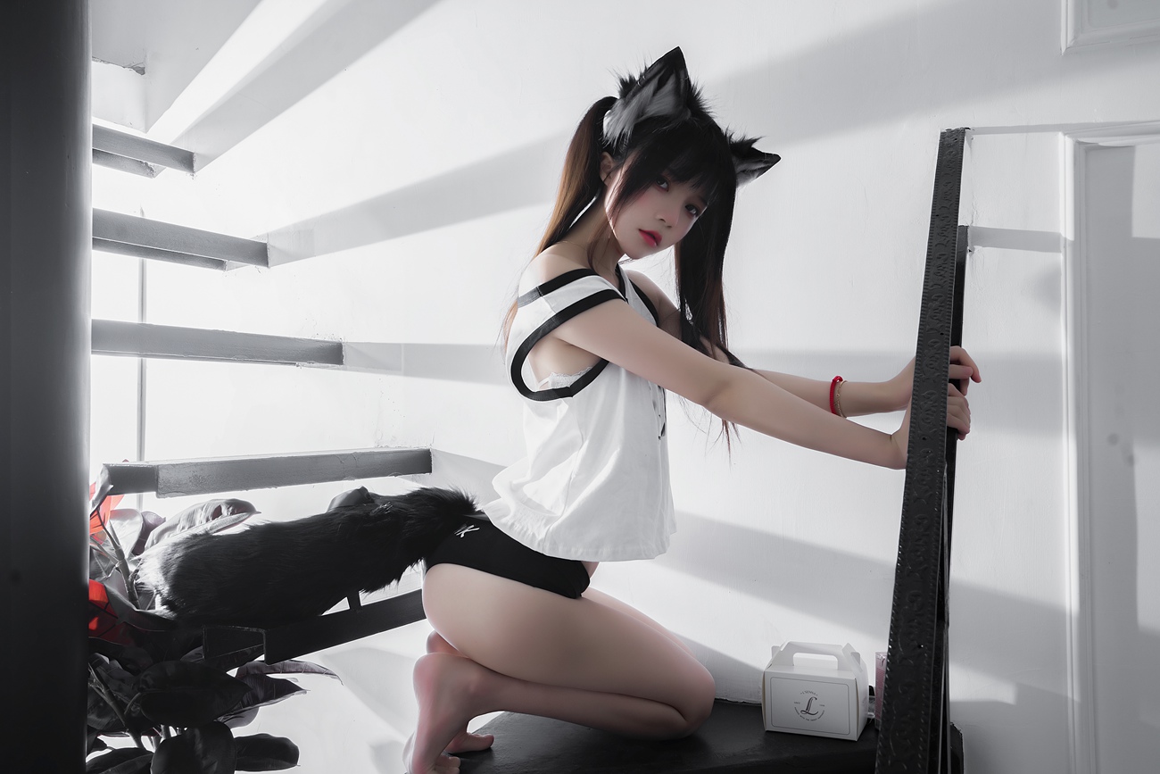 图片[10]-萝莉风COS 桜桃喵 – 狼崽崽[60P] – 速更版-美库