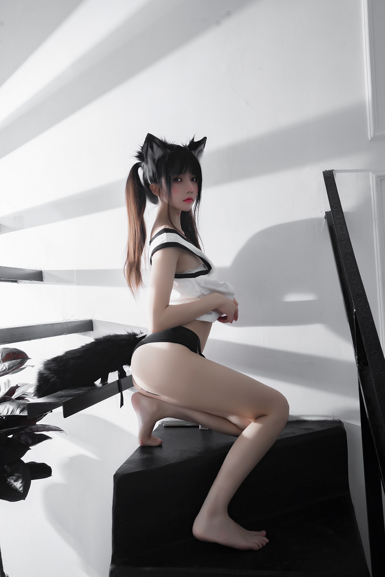 图片[34]-萝莉风COS 桜桃喵 – 狼崽崽[60P] – 速更版-美库