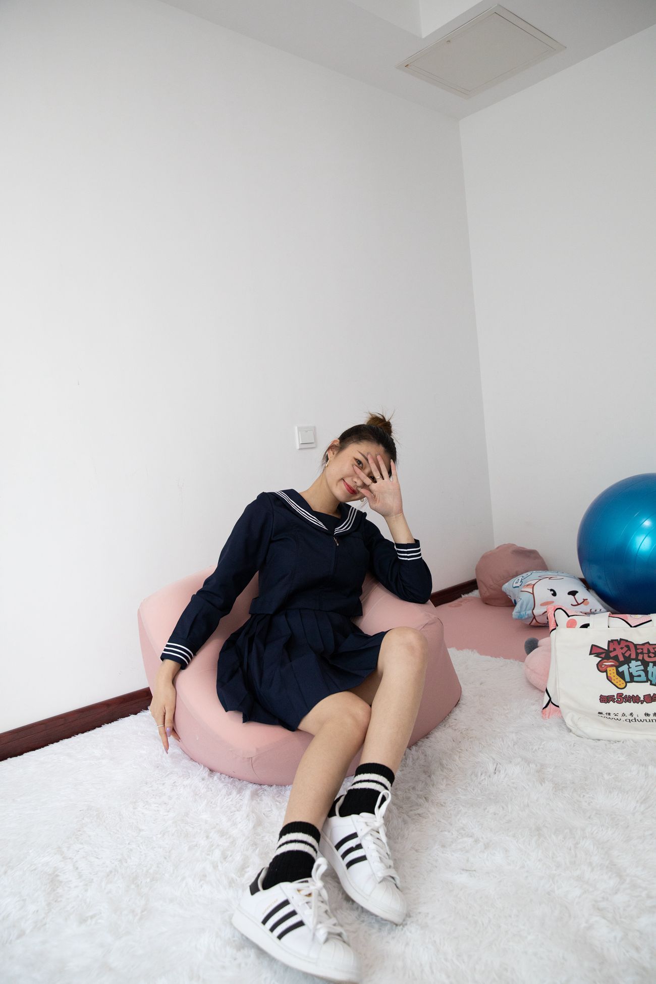 图片[10]-物恋传媒 No.448 言言-少年的她 [143P] – 速更版-美库