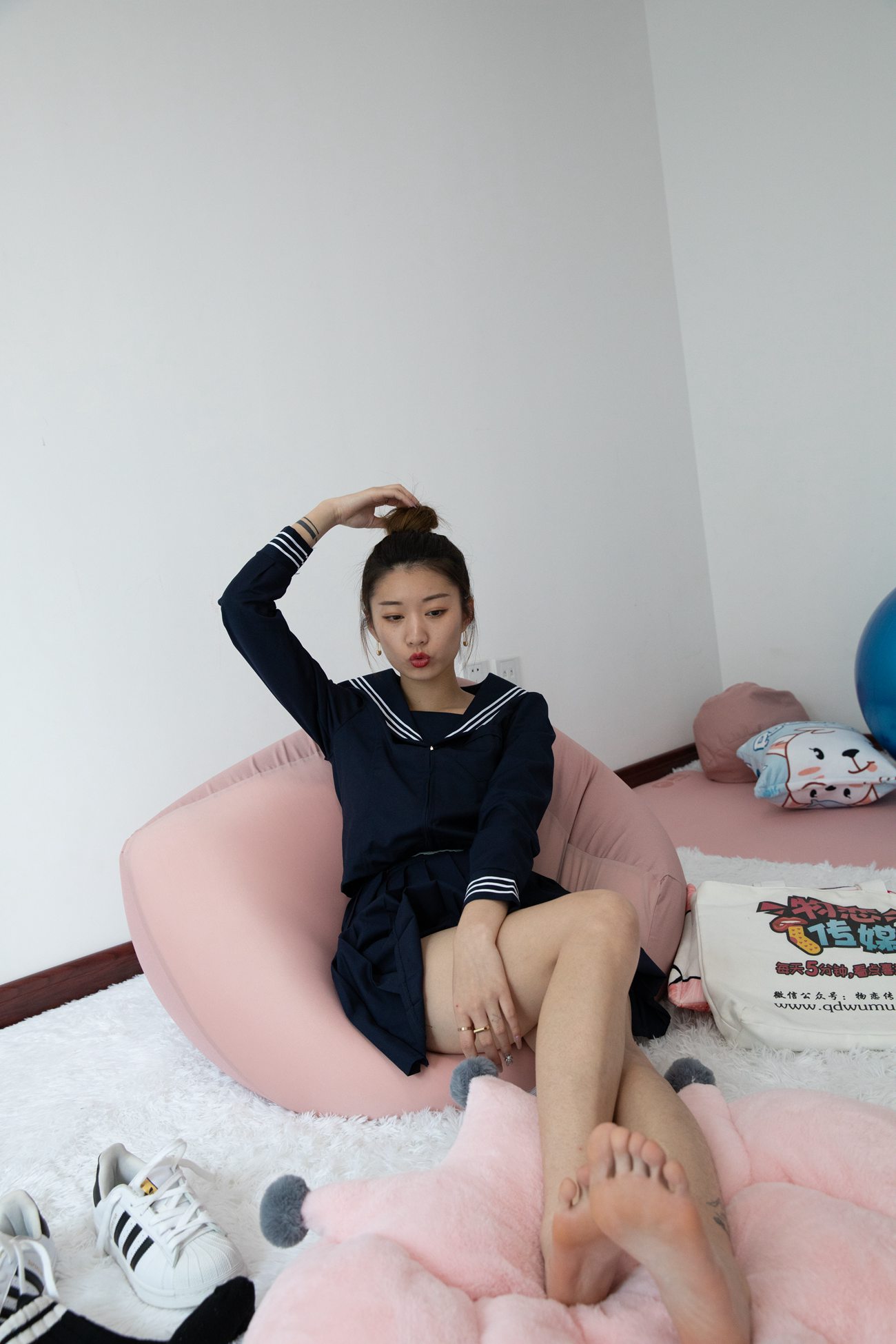 图片[111]-物恋传媒 No.448 言言-少年的她 [143P] – 速更版-美库