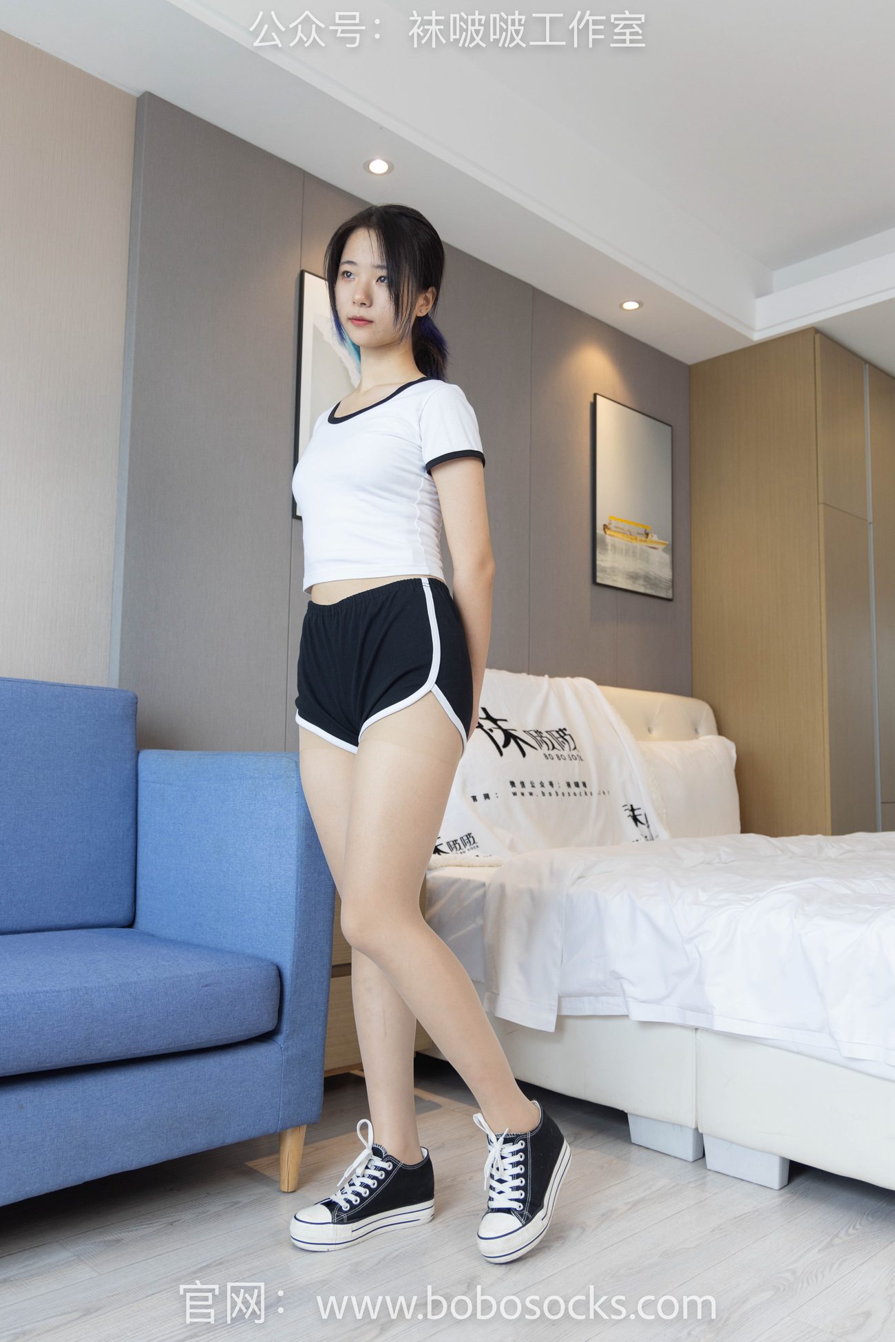 图片[13]-[BoBoSocks袜啵啵]NO.098 小淳-板鞋、肉丝[140P] – 速更版-美库