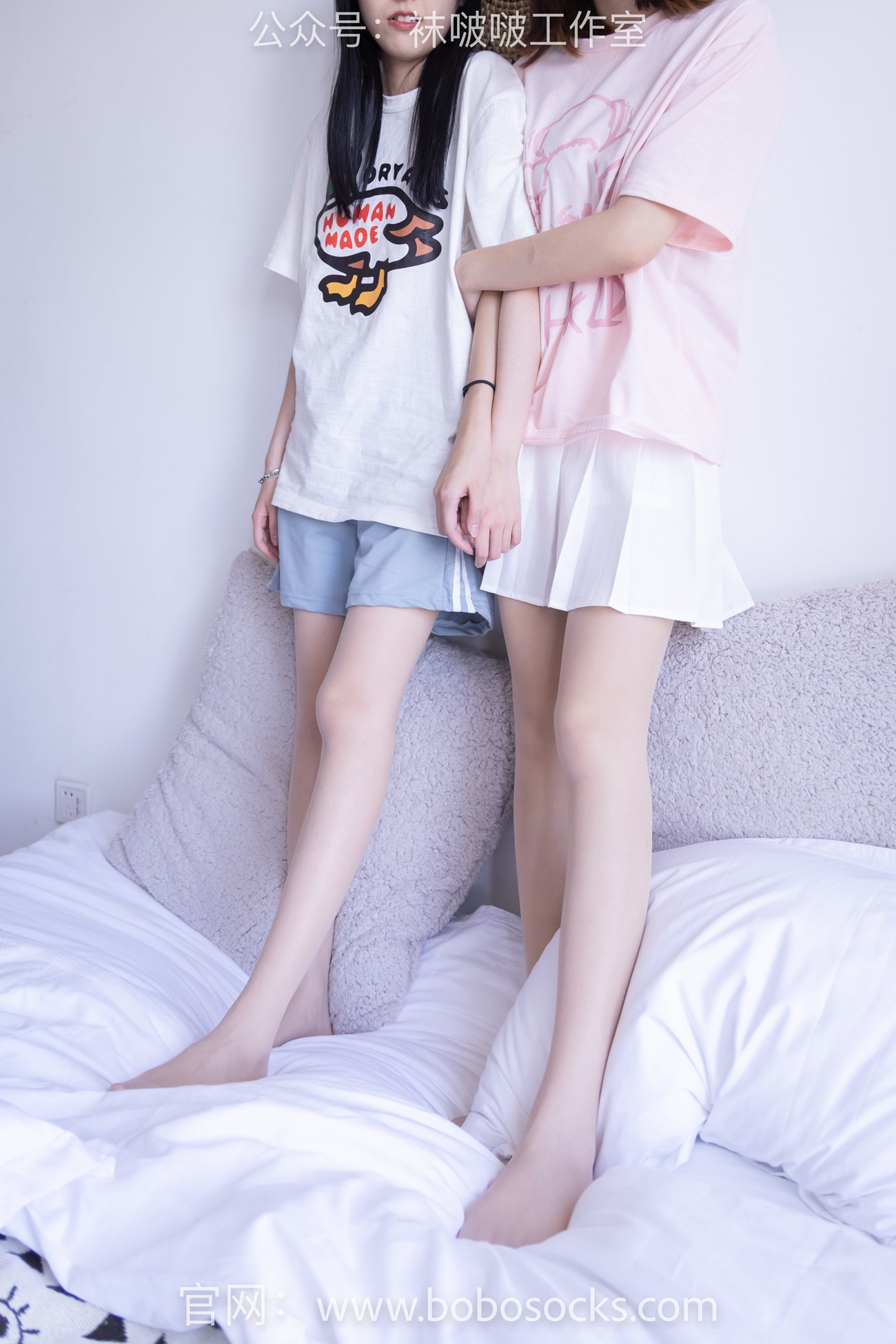 图片[67]-[BoBoSocks袜啵啵]NO.100 小甜豆与稚予-板鞋、肉丝、脚对脚互动剧情[132P] – 速更版-美库