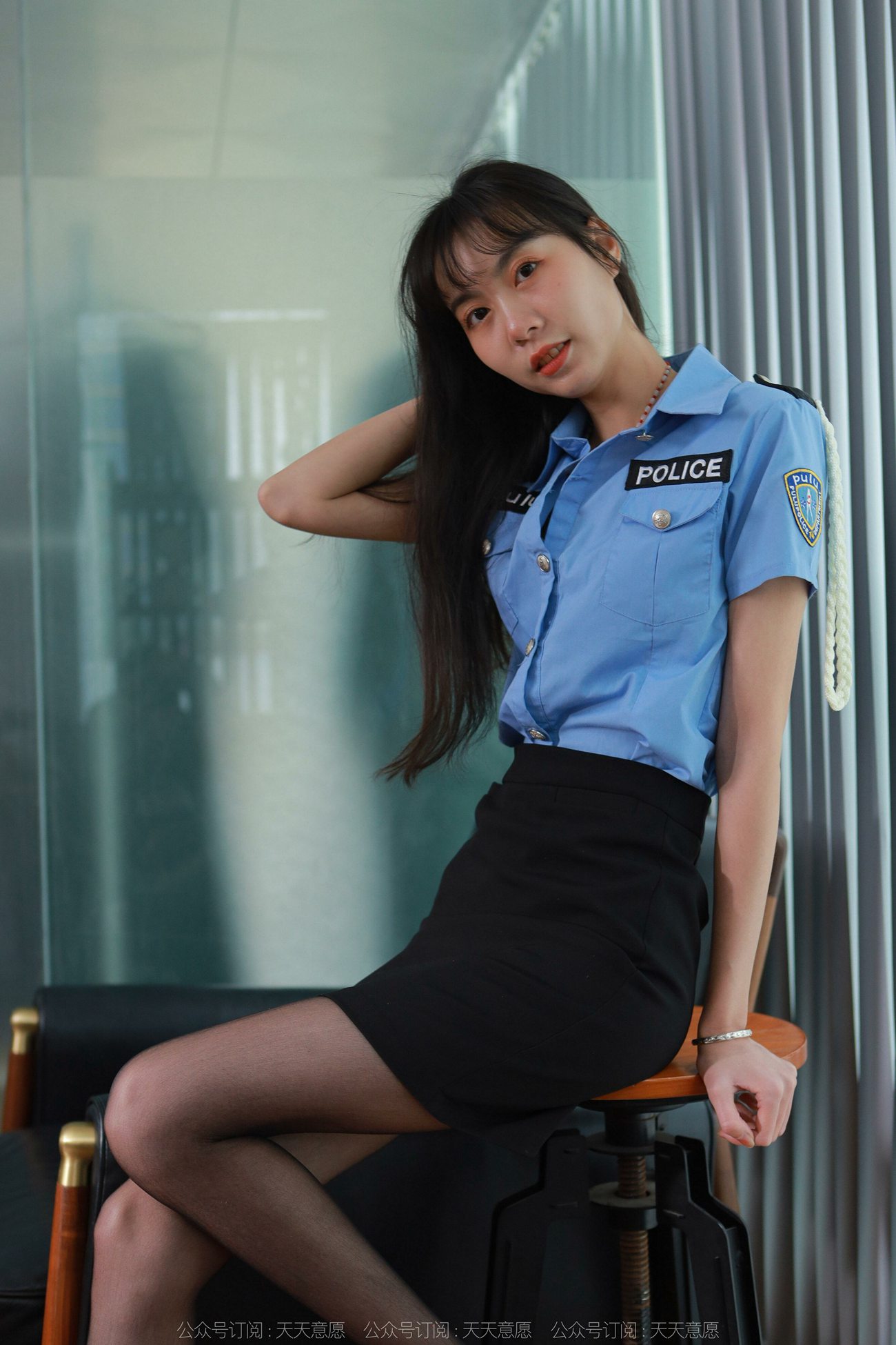 图片[44]-[IESS异思趣向]2022.03.27 丝享家1041：团团《长腿制服》[91P] – 速更版-美库