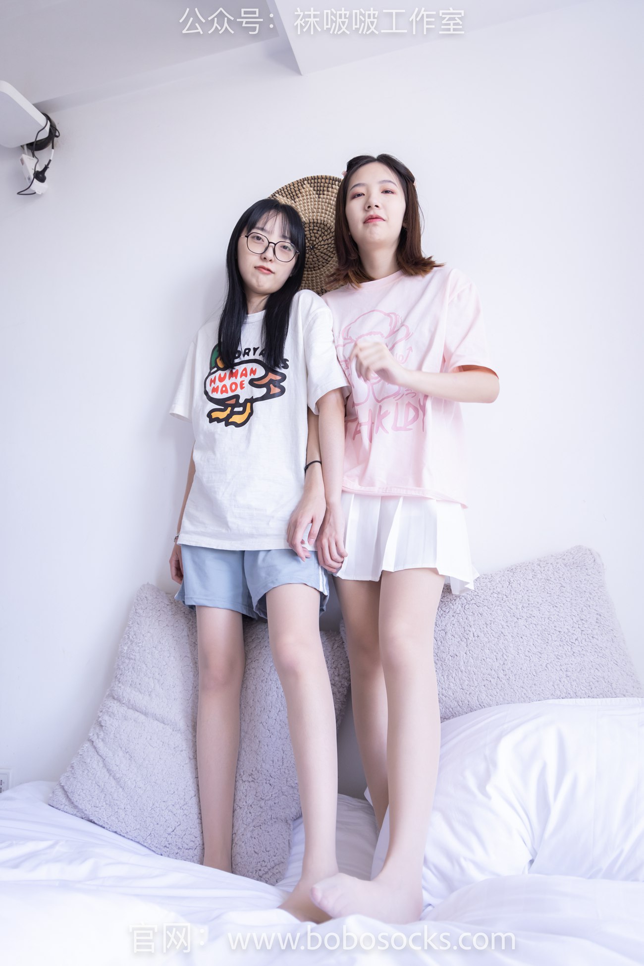 图片[71]-[BoBoSocks袜啵啵]NO.100 小甜豆与稚予-板鞋、肉丝、脚对脚互动剧情[132P] – 速更版-美库