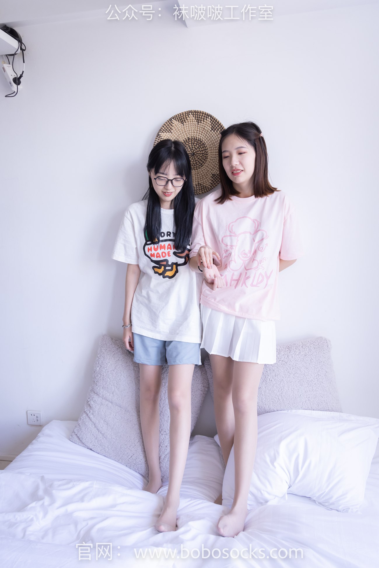 图片[73]-[BoBoSocks袜啵啵]NO.100 小甜豆与稚予-板鞋、肉丝、脚对脚互动剧情[132P] – 速更版-美库