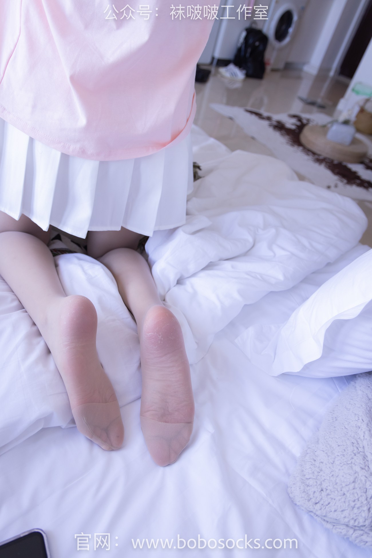 图片[80]-[BoBoSocks袜啵啵]NO.100 小甜豆与稚予-板鞋、肉丝、脚对脚互动剧情[132P] – 速更版-美库