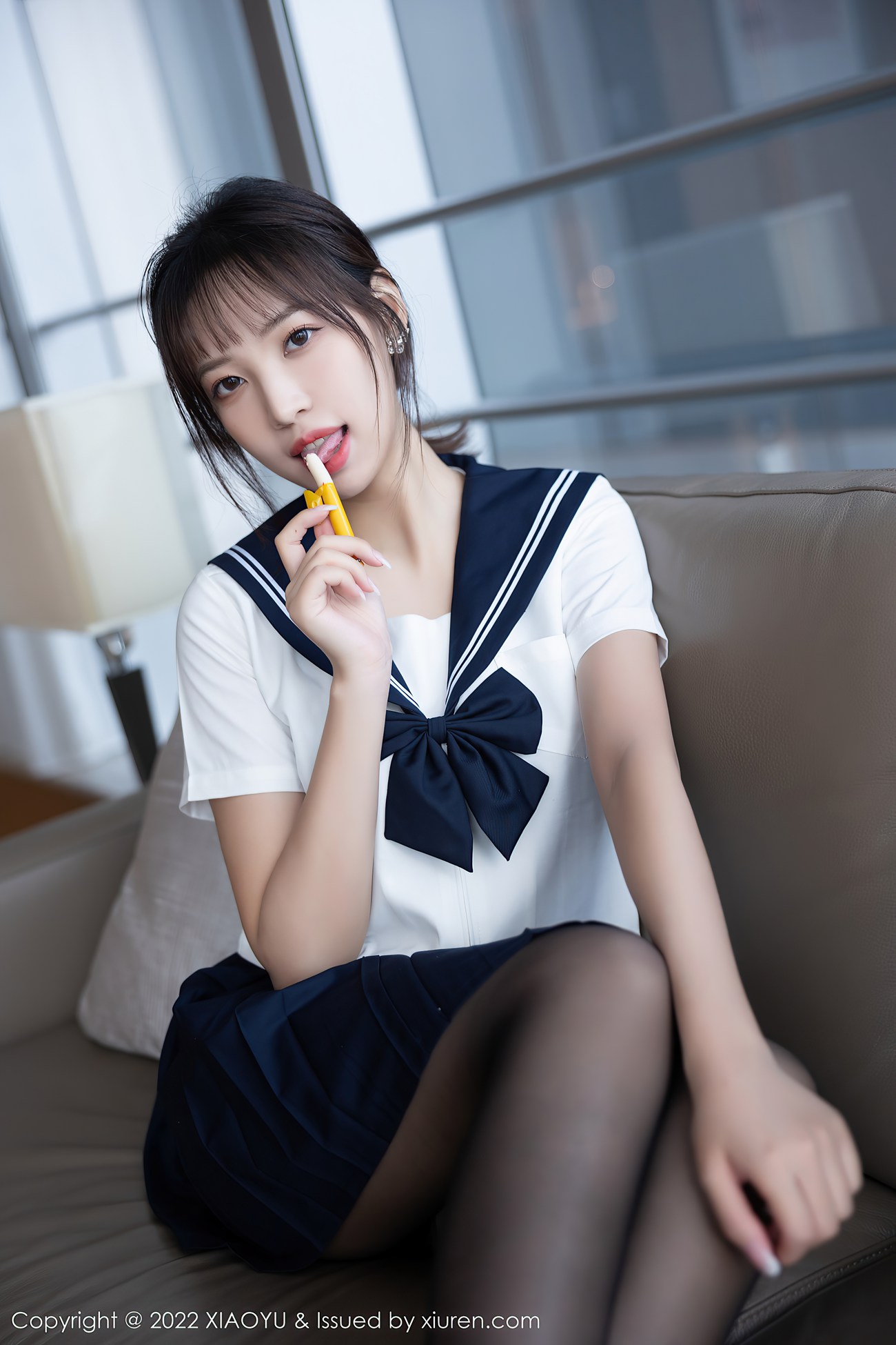 图片[15]-[XIAOYU语画界] 2022.06.08 VOL.794 郑颖姗Bev 黑丝美腿[52P] – 速更版-美库