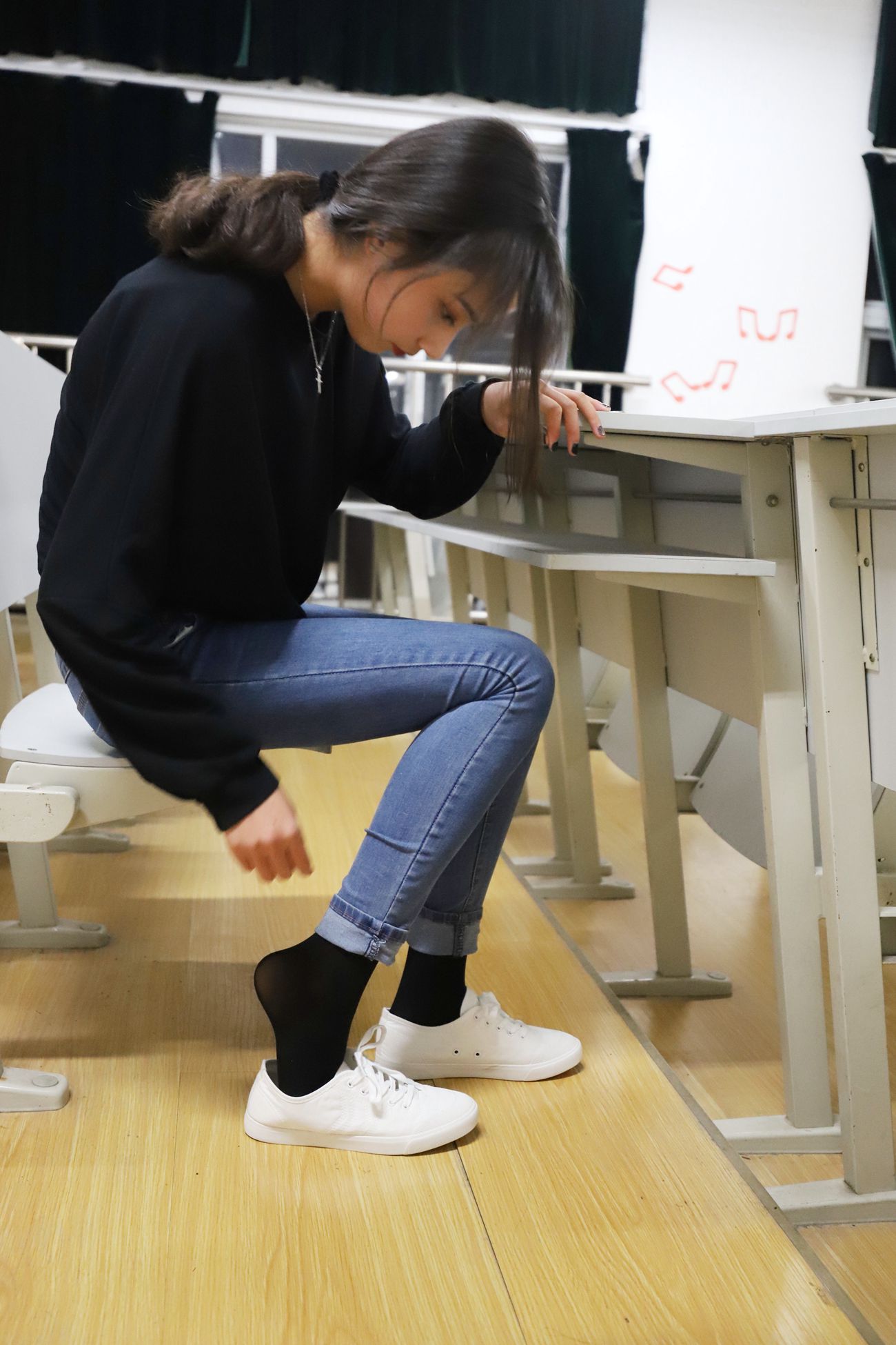 图片[10]-大西瓜爱牙膏-2018 12月活动 模特3（三） 黑裤袜 [76P] – 速更版-美库