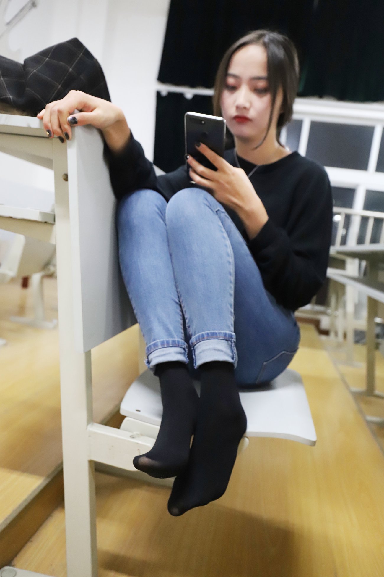 图片[38]-大西瓜爱牙膏-2018 12月活动 模特3（三） 黑裤袜 [76P] – 速更版-美库