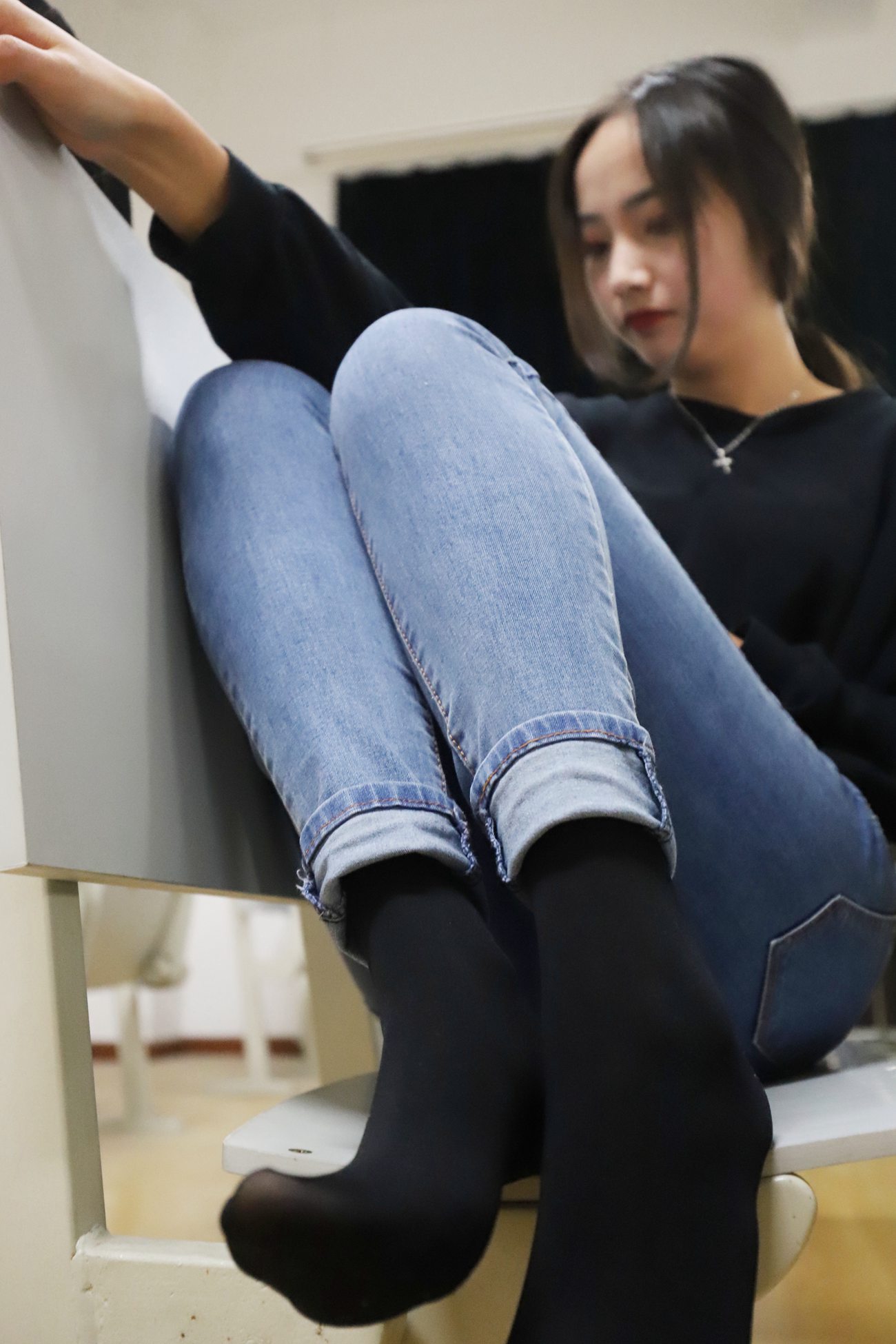 图片[41]-大西瓜爱牙膏-2018 12月活动 模特3（三） 黑裤袜 [76P] – 速更版-美库