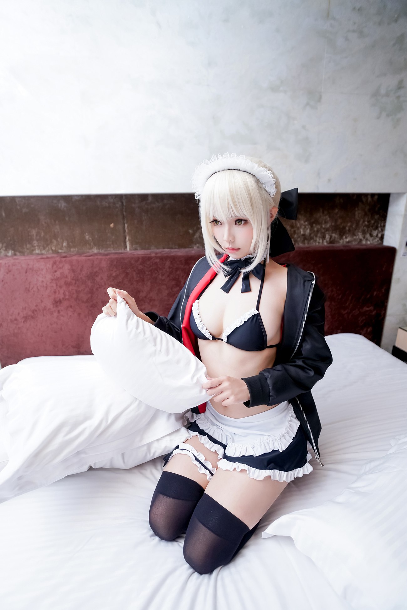 图片[12]-Ely_eee(ElyEE子)  – 贞德女仆[24P] – 速更版-美库