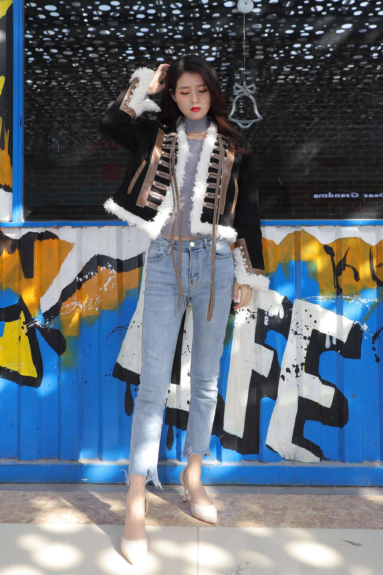 图片[43]-[SiHua思话]SJ052 筱蝶 演绎不一样的时尚感[50P] – 速更版-美库