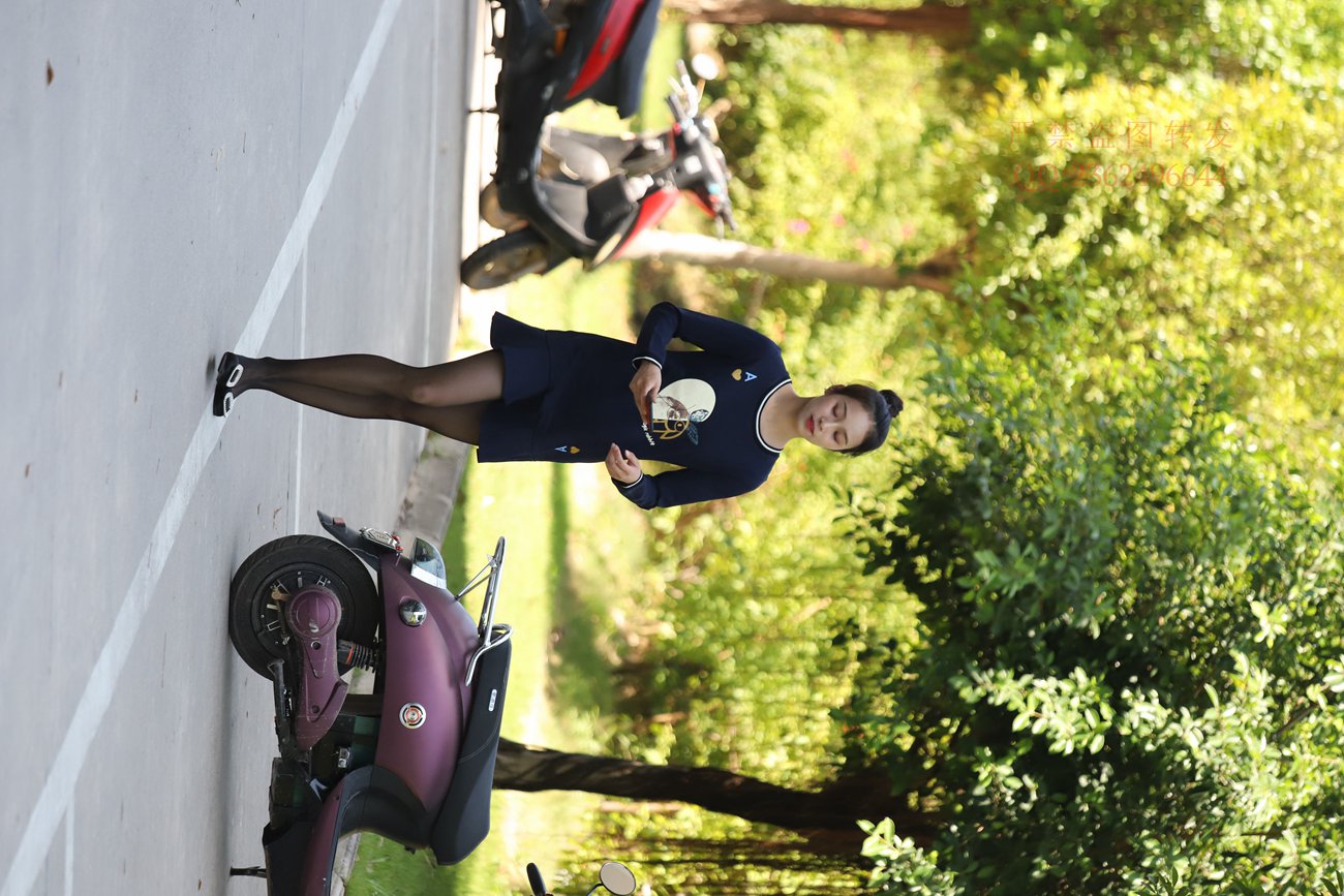 图片[25]-大西瓜爱牙膏-2019 1月活动 模特1（一） 黑丝 （1）[123P] – 速更版-美库