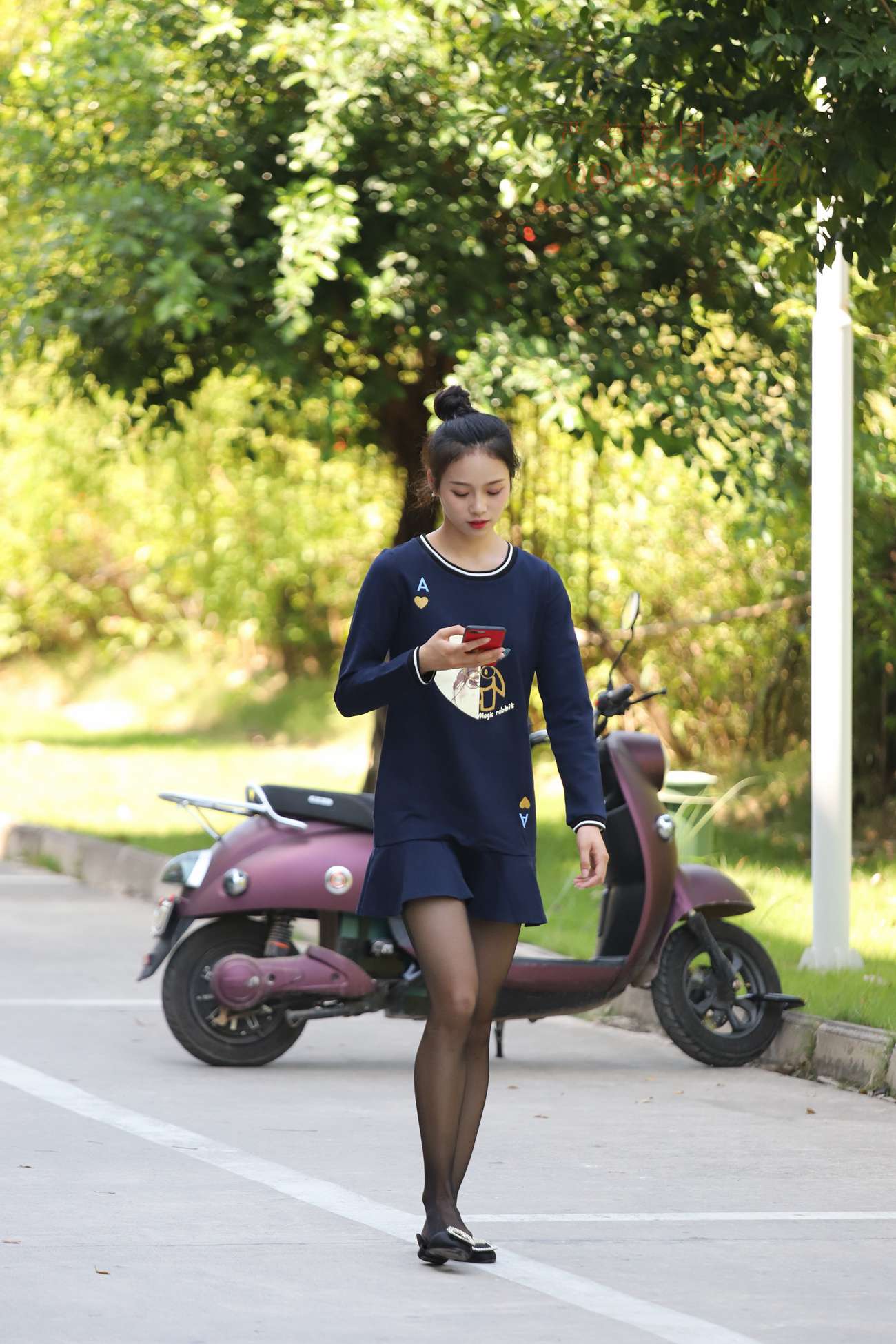 图片[30]-大西瓜爱牙膏-2019 1月活动 模特1（一） 黑丝 （1）[123P] – 速更版-美库