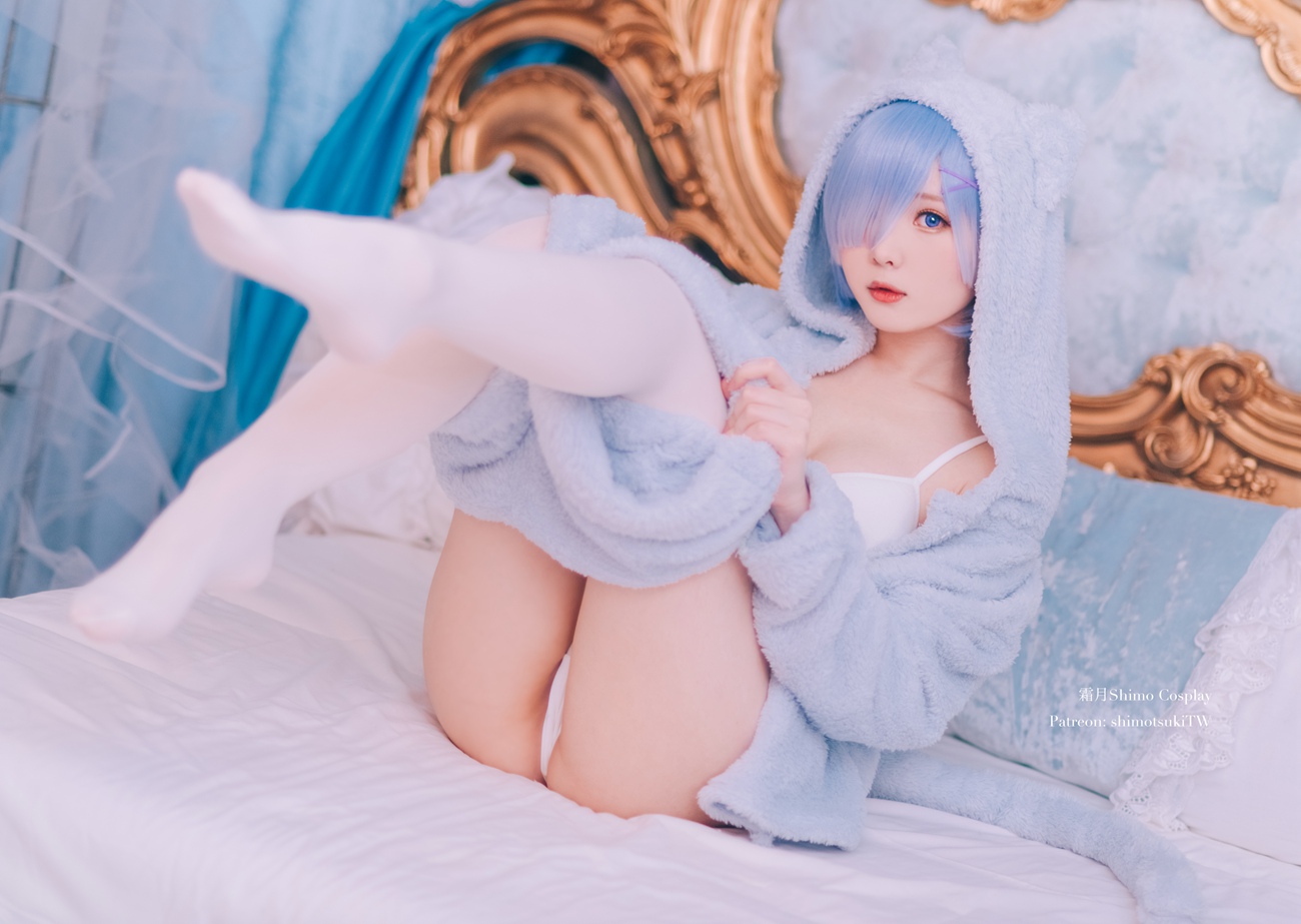 图片[6]-霜月shimo – 雷姆猫咪装 [16P] – 速更版-美库