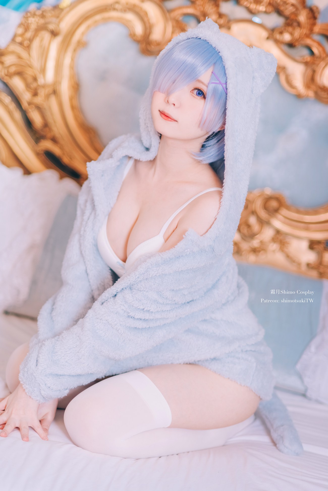 图片[9]-霜月shimo – 雷姆猫咪装 [16P] – 速更版-美库