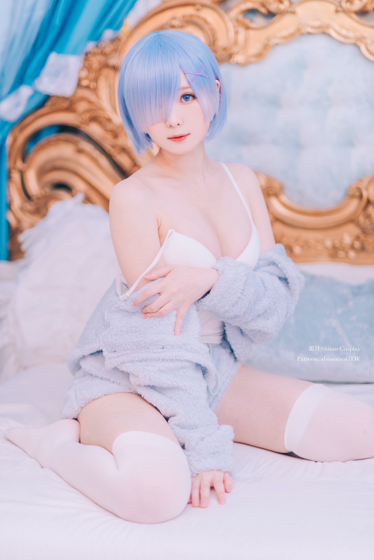 图片[12]-霜月shimo – 雷姆猫咪装 [16P] – 速更版-美库