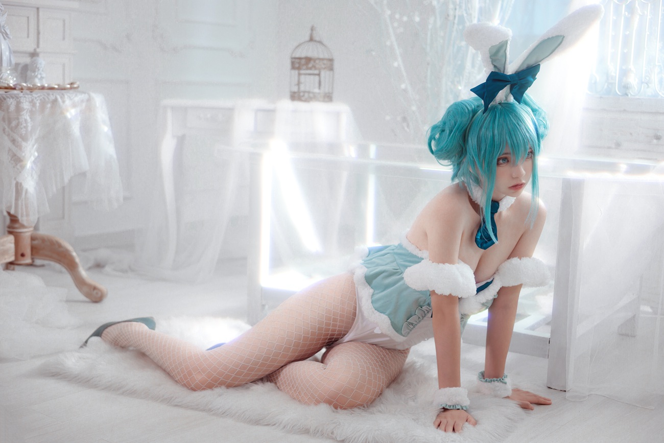 图片[25]-疯猫ss – miku初音兔女郎[25P] – 速更版-美库