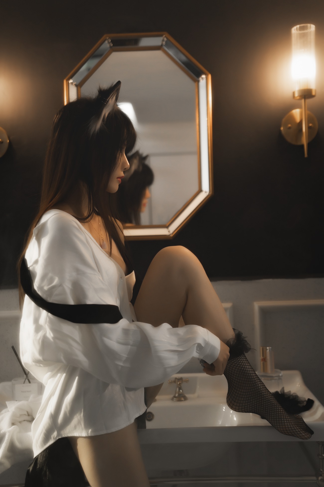 图片[16]-桜桃喵 – 狼来了02 [16P] – 速更版-美库