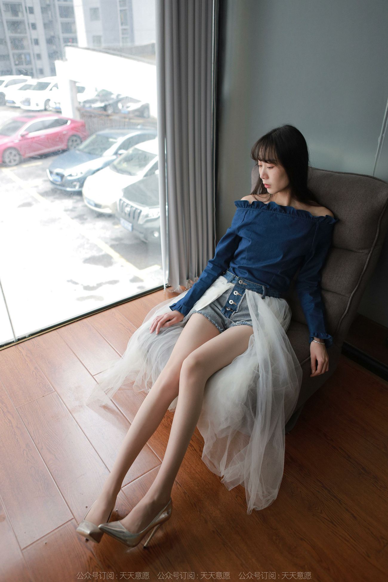 图片[23]-[IESS异思趣向]2022.03.31 丝享家1045：团团《长腿白纱》[95P] – 速更版-美库