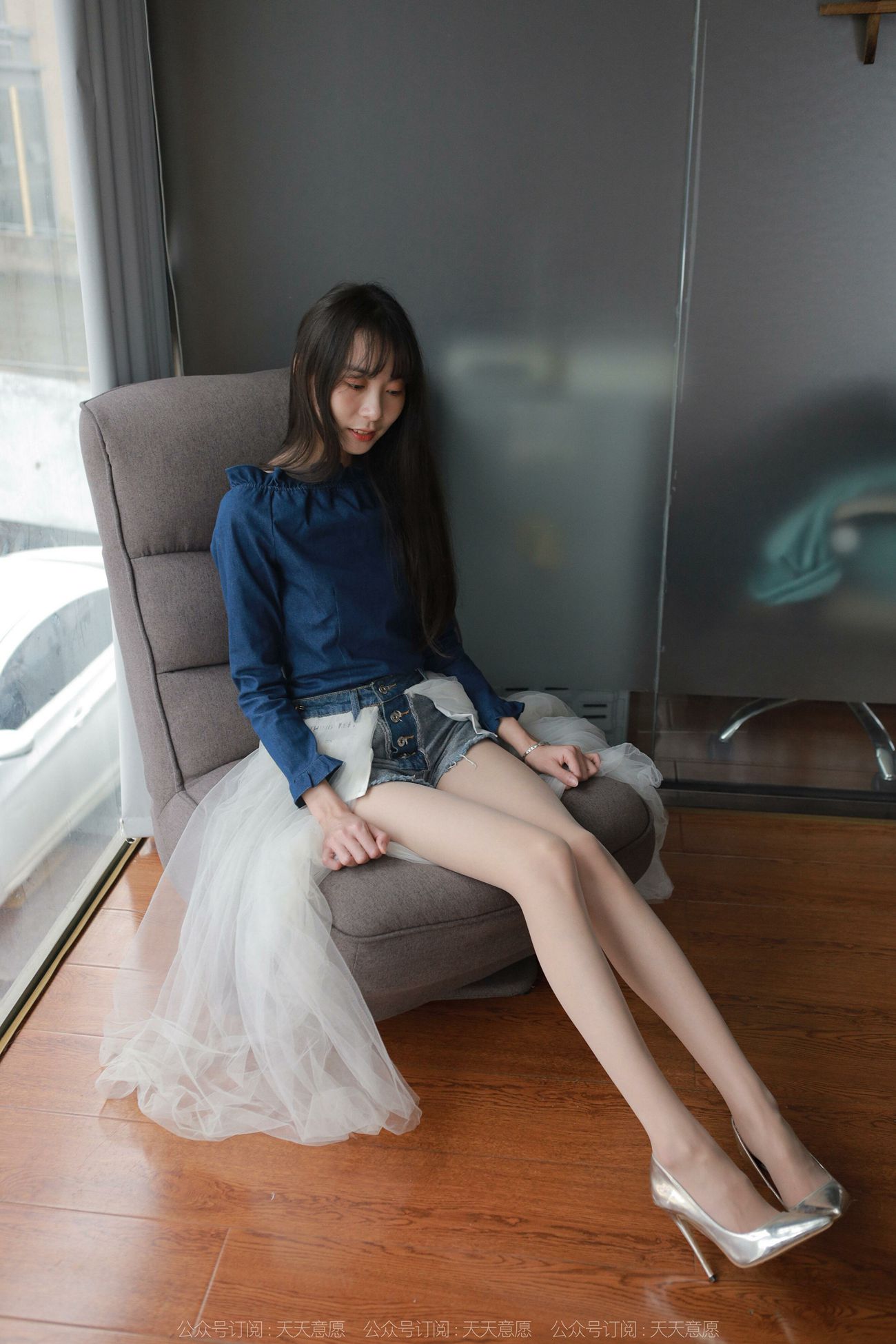 图片[44]-[IESS异思趣向]2022.03.31 丝享家1045：团团《长腿白纱》[95P] – 速更版-美库