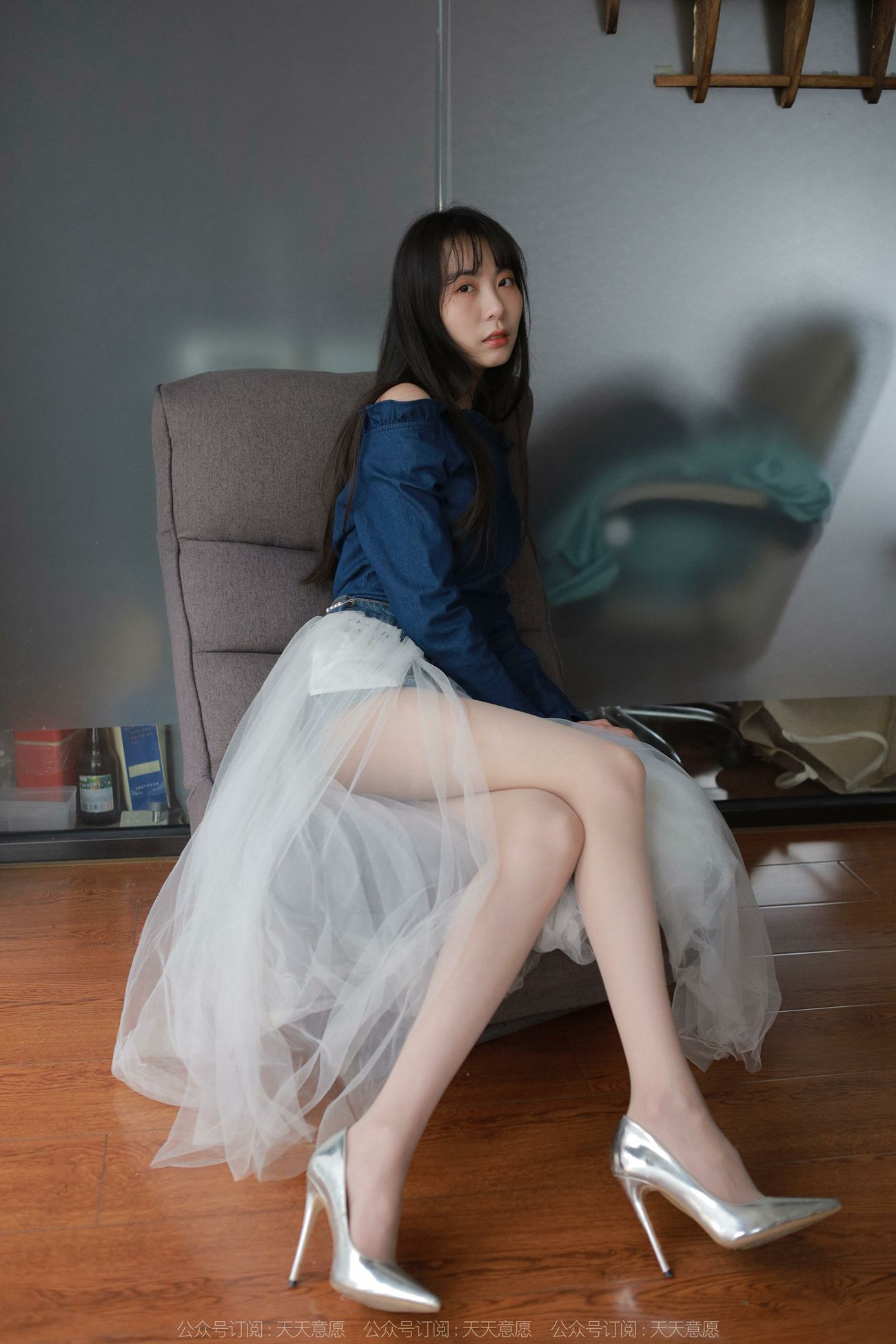 图片[90]-[IESS异思趣向]2022.03.31 丝享家1045：团团《长腿白纱》[95P] – 速更版-美库