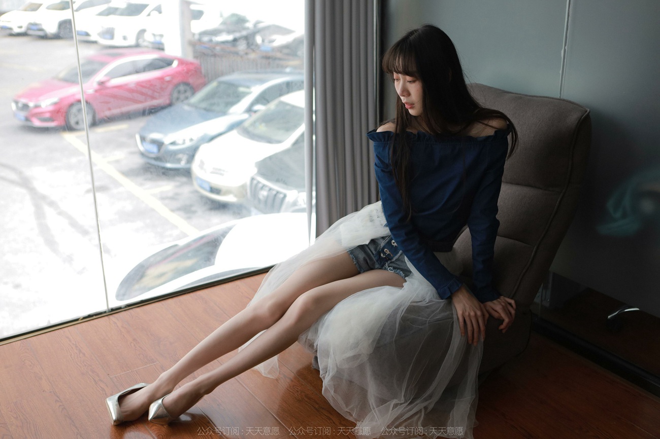 图片[95]-[IESS异思趣向]2022.03.31 丝享家1045：团团《长腿白纱》[95P] – 速更版-美库