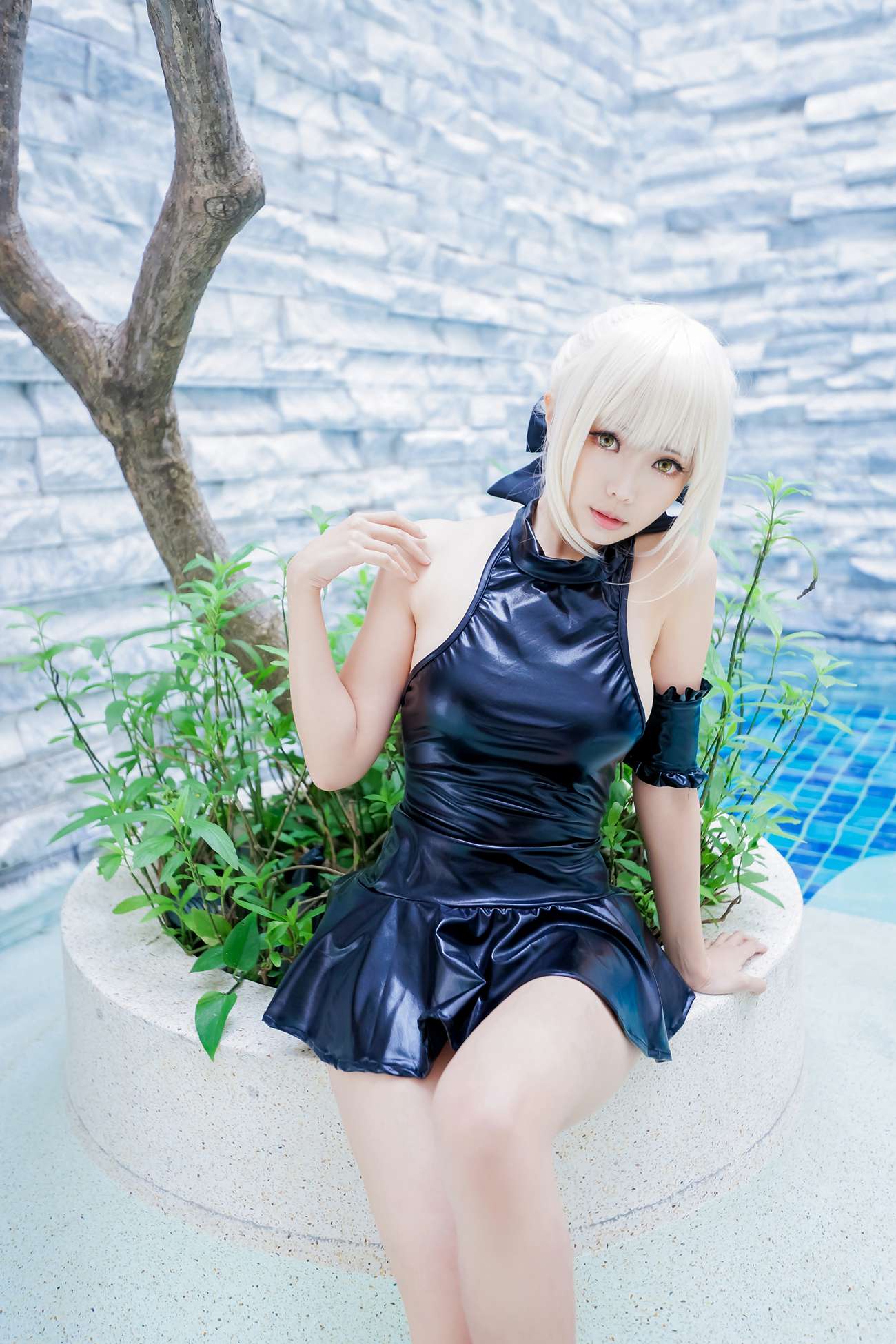 图片[14]-Ely_eee(ElyEE子) – 黑皮泳裙[15P] – 速更版-美库