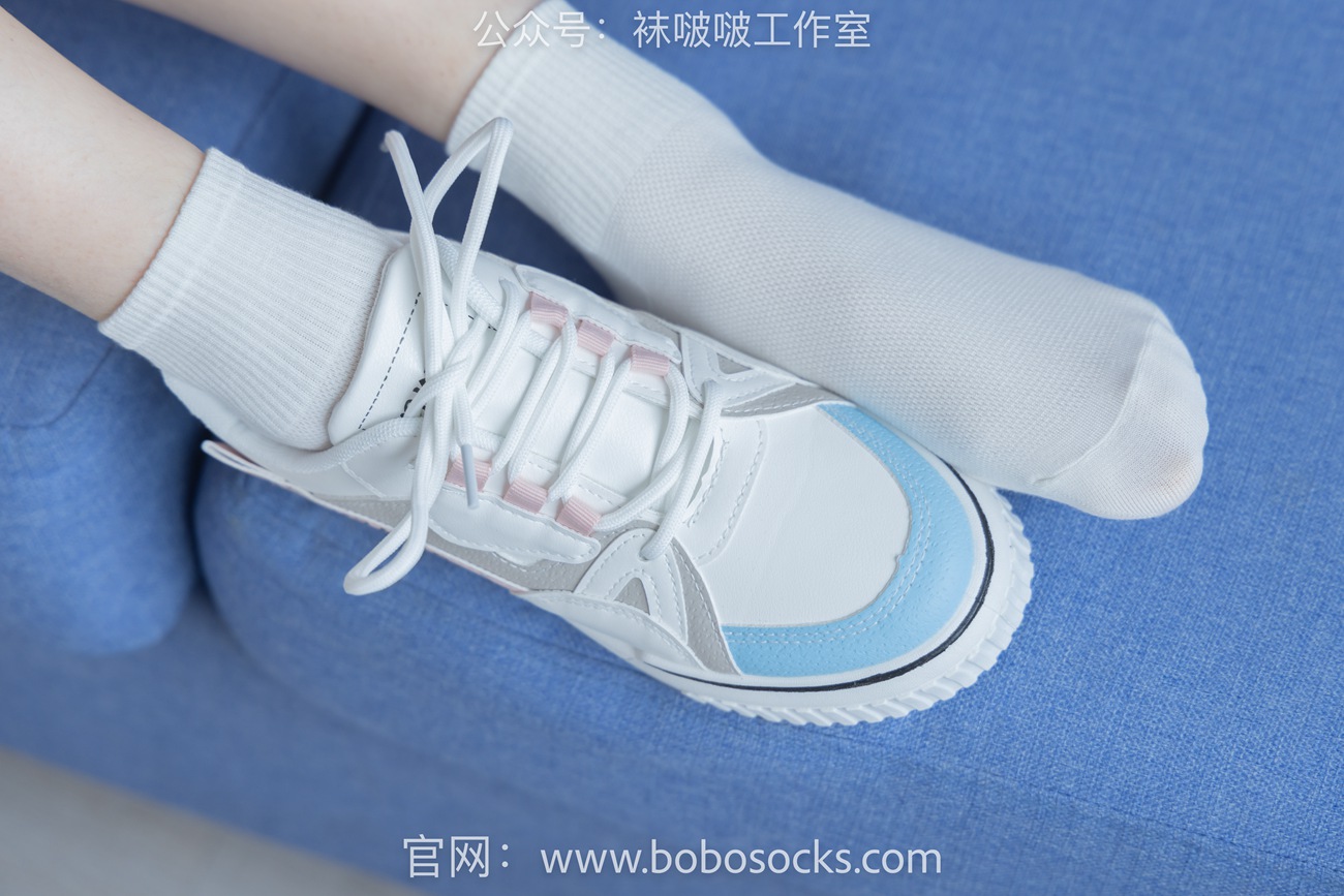 图片[25]-[BoBoSocks袜啵啵]NO.101 苏苏-板鞋、白棉袜、裸足[140P] – 速更版-美库